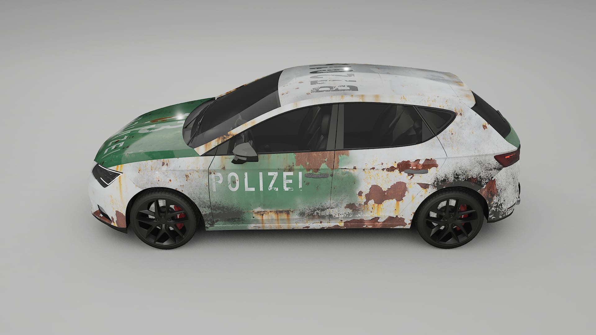 Seat Leon FR 5F COBRA 11 – Tervezett Wrap PPF készlet nyomtatható poliuretán fóliából