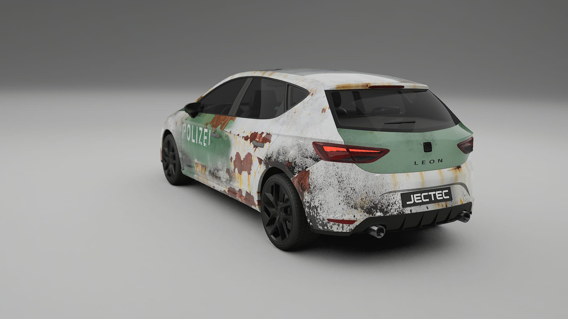 Seat Leon FR 5F COBRA 11 – Tervezett Wrap PPF készlet nyomtatható poliuretán fóliából