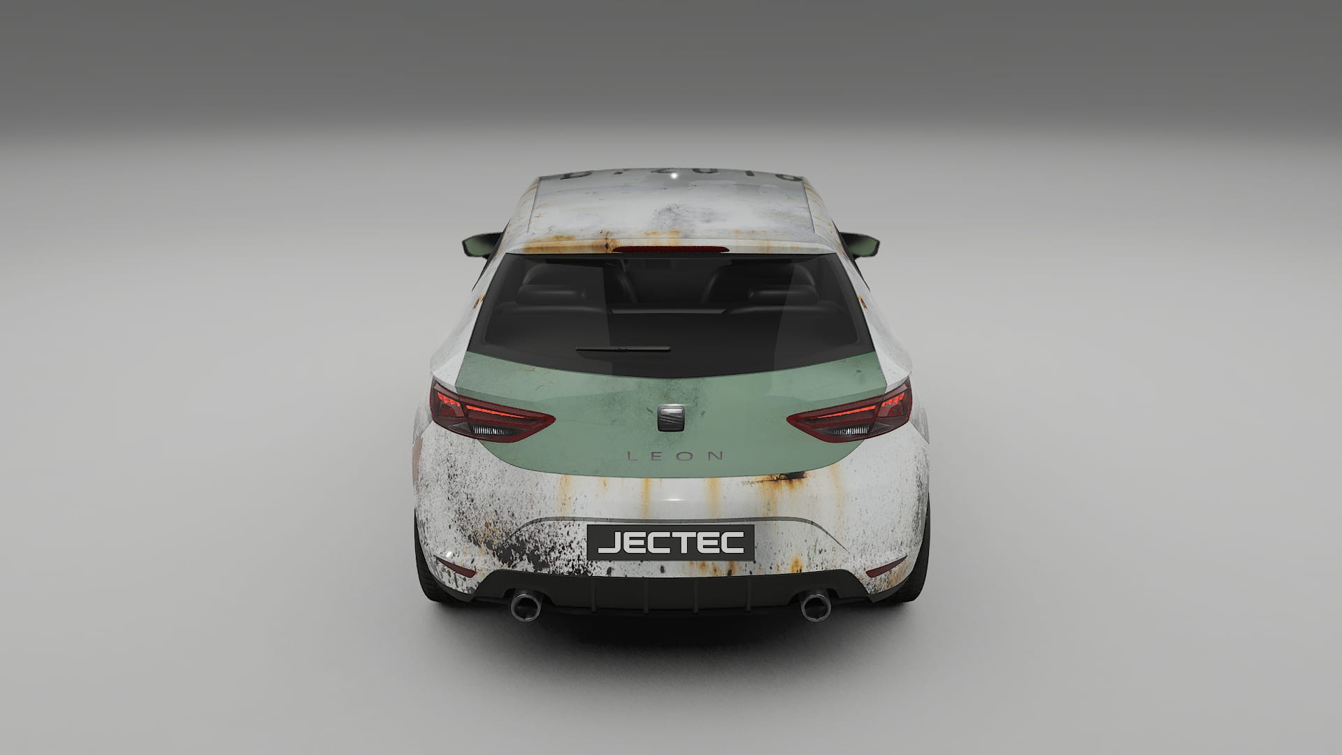 Seat Leon FR 5F COBRA 11 – Tervezett Wrap PPF készlet nyomtatható poliuretán fóliából