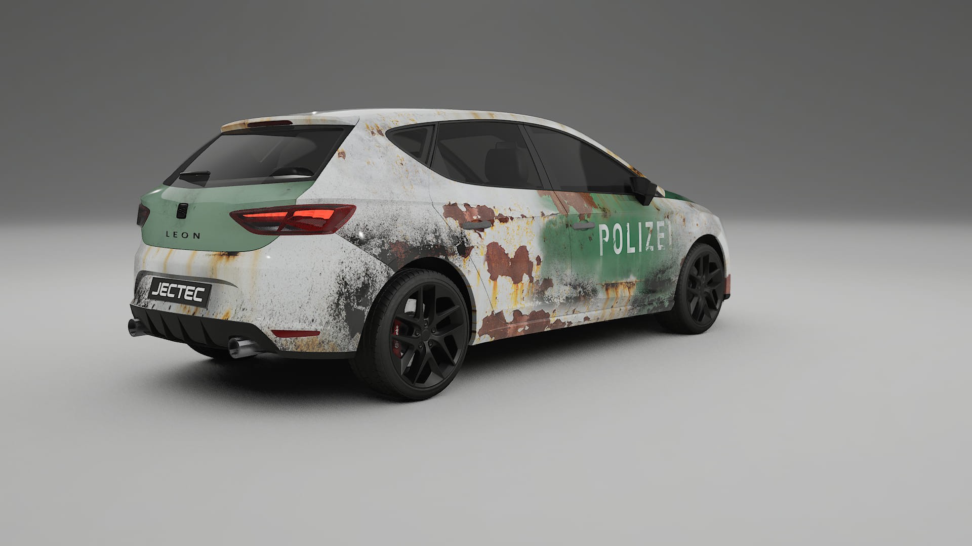 Seat Leon FR 5F COBRA 11 – Tervezett Wrap PPF készlet nyomtatható poliuretán fóliából