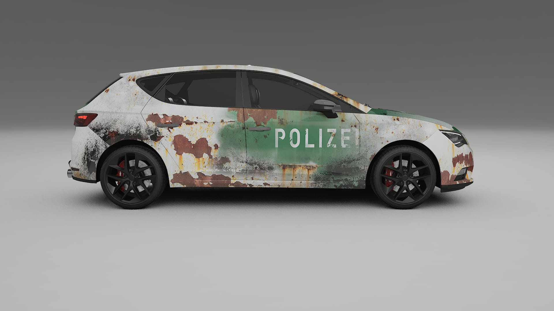 Seat Leon FR 5F COBRA 11 – Tervezett Wrap PPF készlet nyomtatható poliuretán fóliából