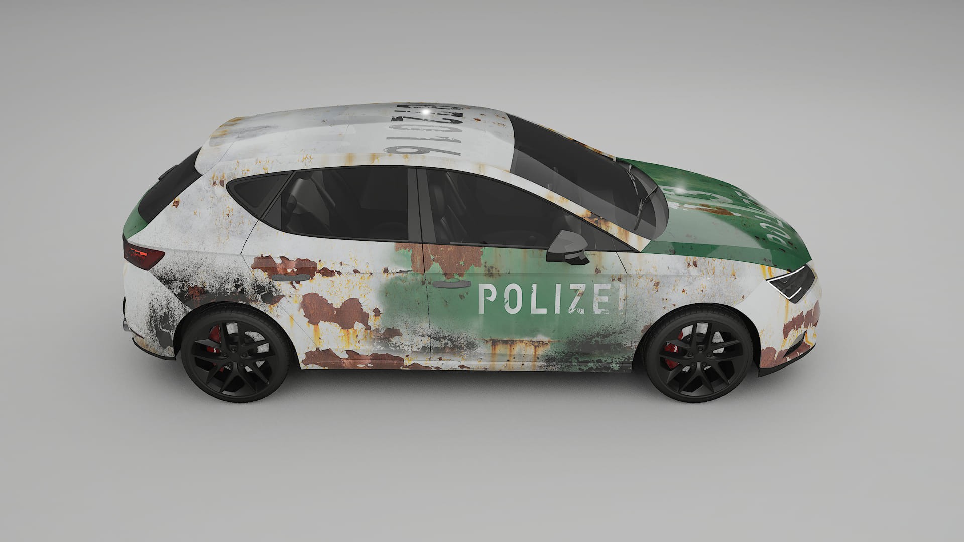 Seat Leon FR 5F COBRA 11 – Tervezett Wrap PPF készlet nyomtatható poliuretán fóliából