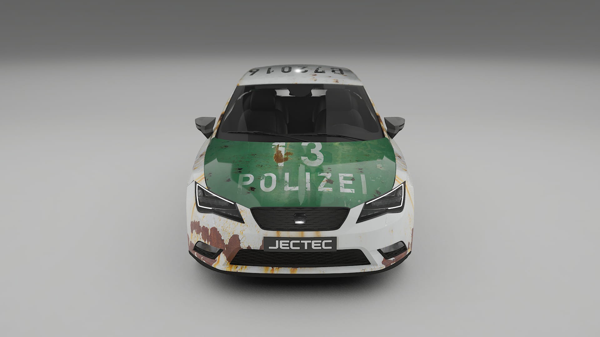 Seat Leon FR 5F COBRA 11 – Tervezett Wrap PPF készlet nyomtatható poliuretán fóliából