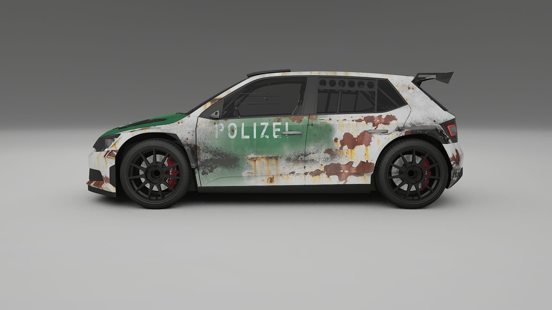 Škoda Fabia R5 6V COBRA 11 – Tervezett Wrap PPF készlet nyomtatható poliuretán fóliából
