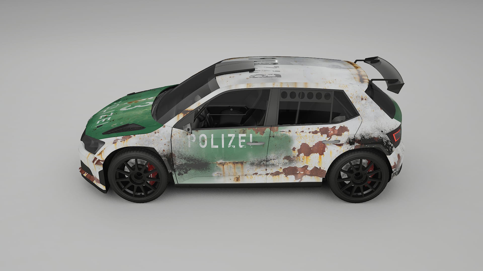 Škoda Fabia R5 6V COBRA 11 – Tervezett Wrap PPF készlet nyomtatható poliuretán fóliából