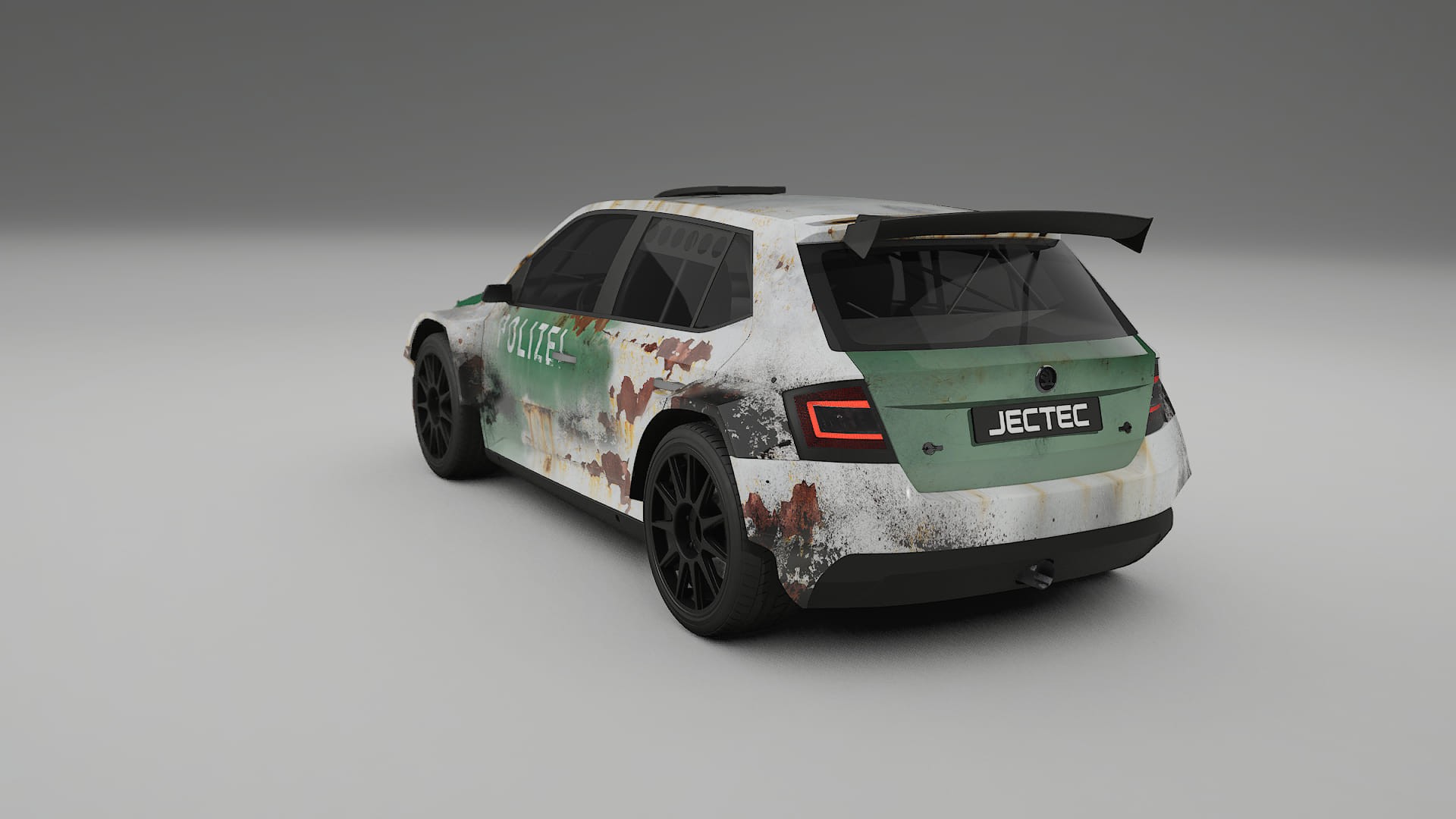 Škoda Fabia R5 6V COBRA 11 – Tervezett Wrap PPF készlet nyomtatható poliuretán fóliából
