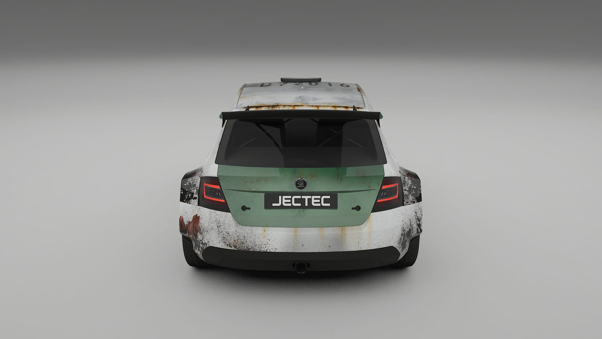 Škoda Fabia R5 6V COBRA 11 – Tervezett Wrap PPF készlet nyomtatható poliuretán fóliából