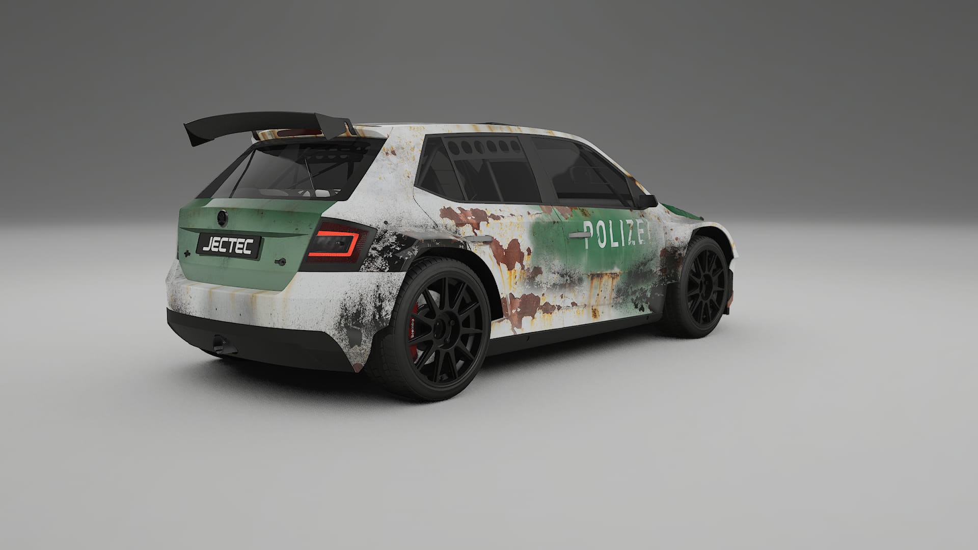 Škoda Fabia R5 6V COBRA 11 – Tervezett Wrap PPF készlet nyomtatható poliuretán fóliából