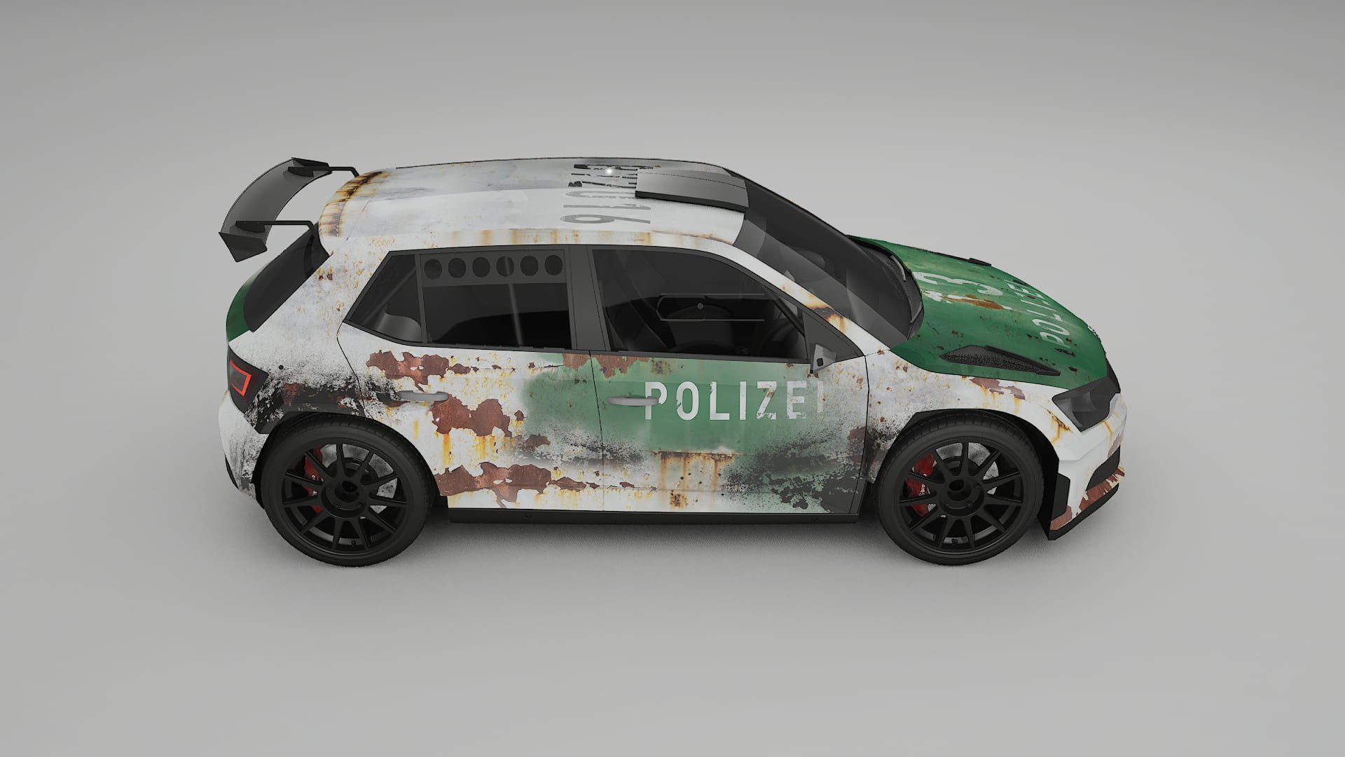 Škoda Fabia R5 6V COBRA 11 – Tervezett Wrap PPF készlet nyomtatható poliuretán fóliából
