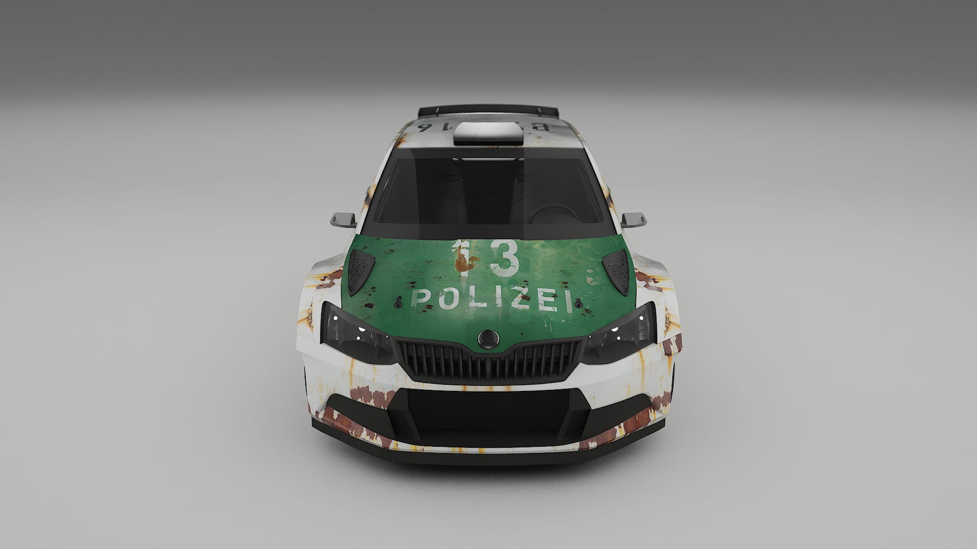 Škoda Fabia R5 6V COBRA 11 – Tervezett Wrap PPF készlet nyomtatható poliuretán fóliából