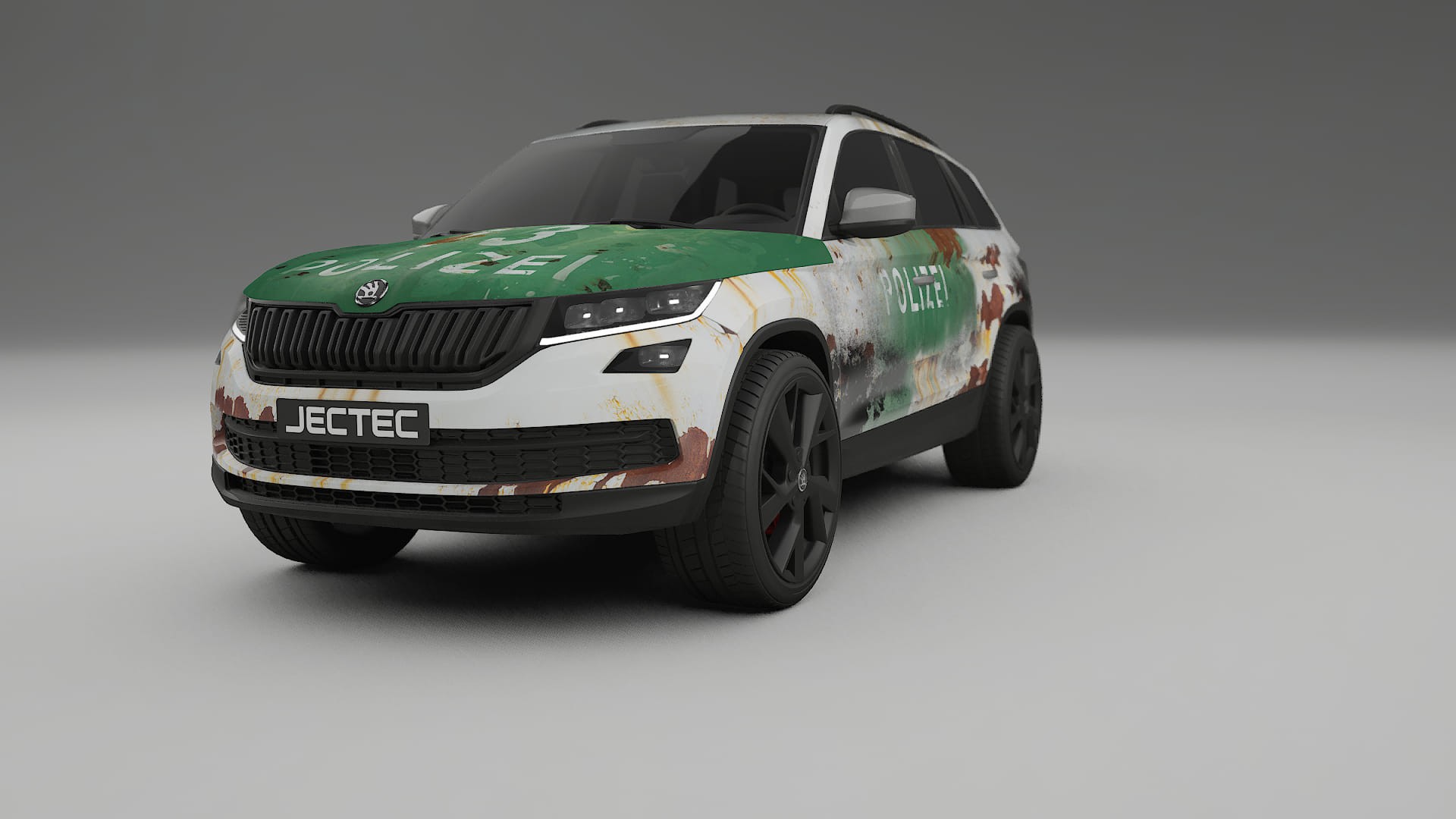 Škoda Kodiaq NS7 COBRA 11 – Tervezett Wrap PPF készlet nyomtatható poliuretán fóliából