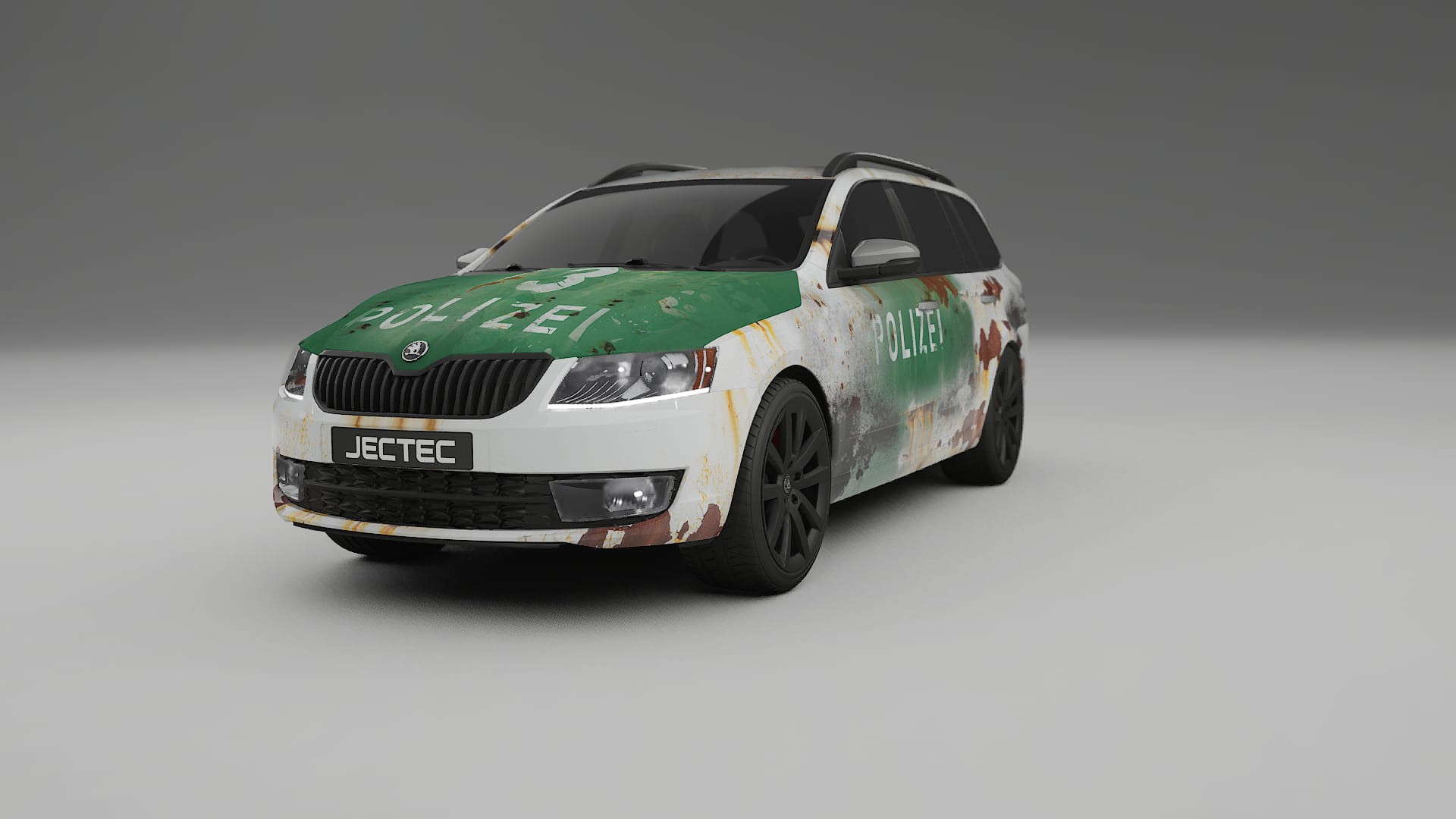 Škoda Octavia combi 5E COBRA 11 – Tervezett Wrap PPF készlet nyomtatható poliuretán fóliából
