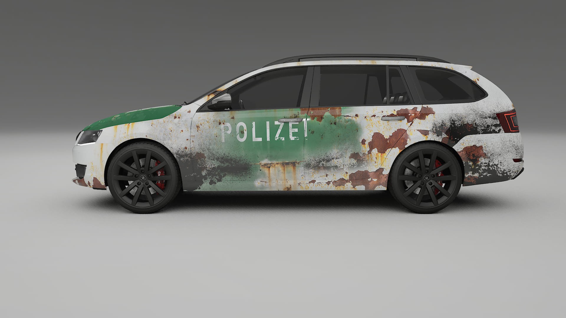 Škoda Octavia combi 5E COBRA 11 – Tervezett Wrap PPF készlet nyomtatható poliuretán fóliából