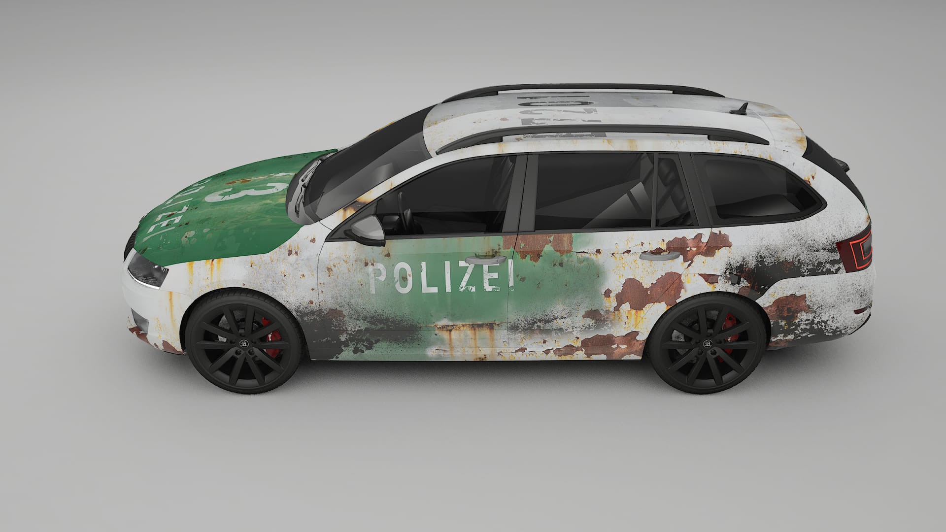 Škoda Octavia combi 5E COBRA 11 – Tervezett Wrap PPF készlet nyomtatható poliuretán fóliából