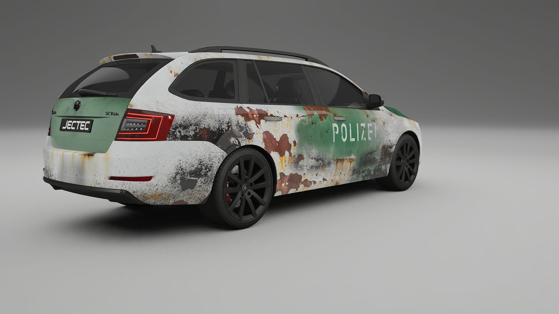 Škoda Octavia combi 5E COBRA 11 – Tervezett Wrap PPF készlet nyomtatható poliuretán fóliából