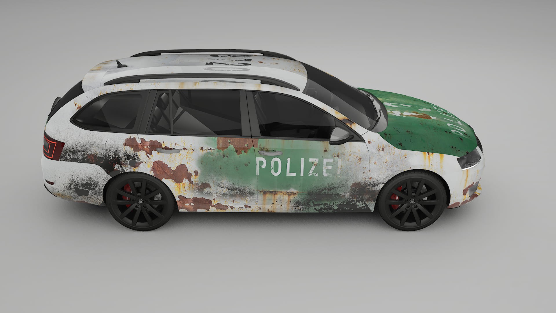 Škoda Octavia combi 5E COBRA 11 – Tervezett Wrap PPF készlet nyomtatható poliuretán fóliából