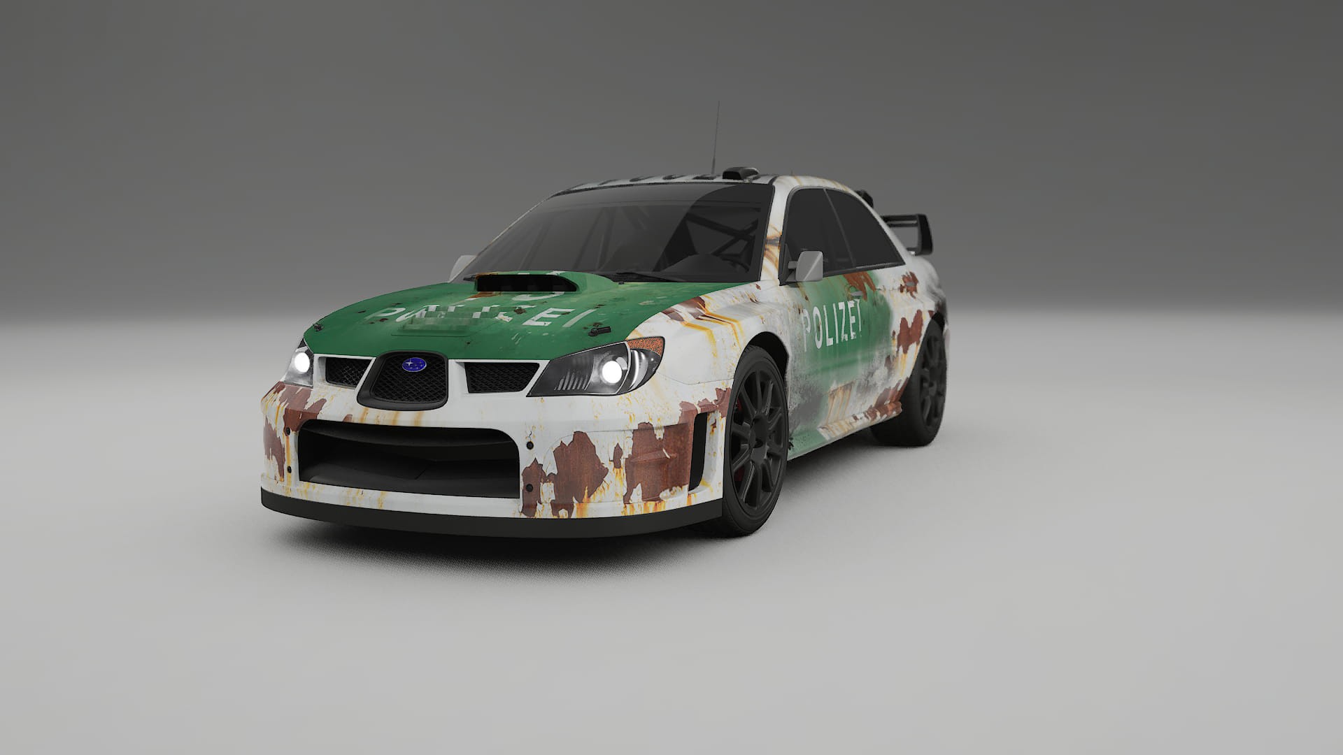 Subaru Impreza WRC GD COBRA 11 – Tervezett Wrap PPF készlet nyomtatható poliuretán fóliából