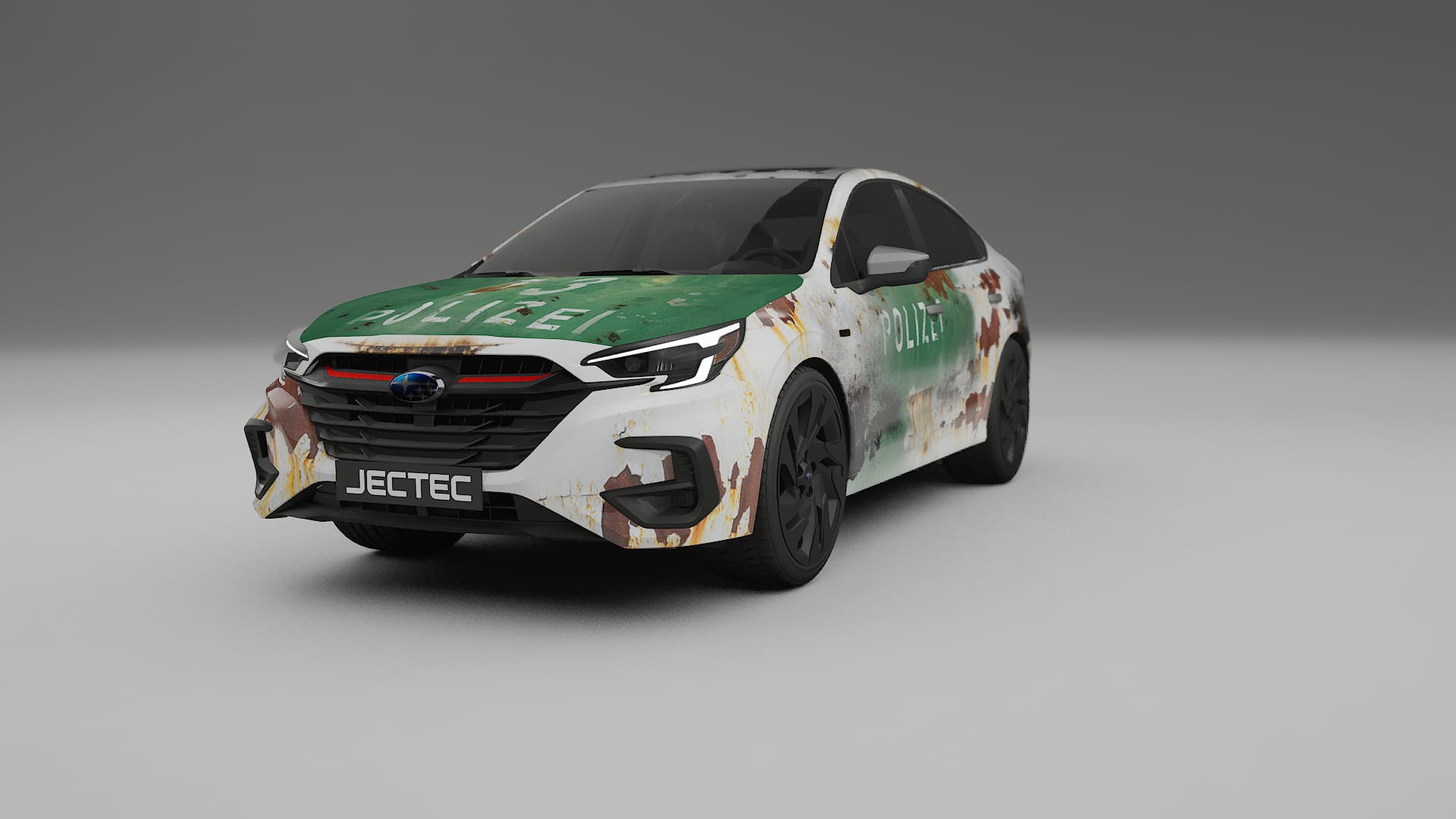 Subaru Legacy BW COBRA 11 – Tervezett Wrap PPF készlet nyomtatható poliuretán fóliából