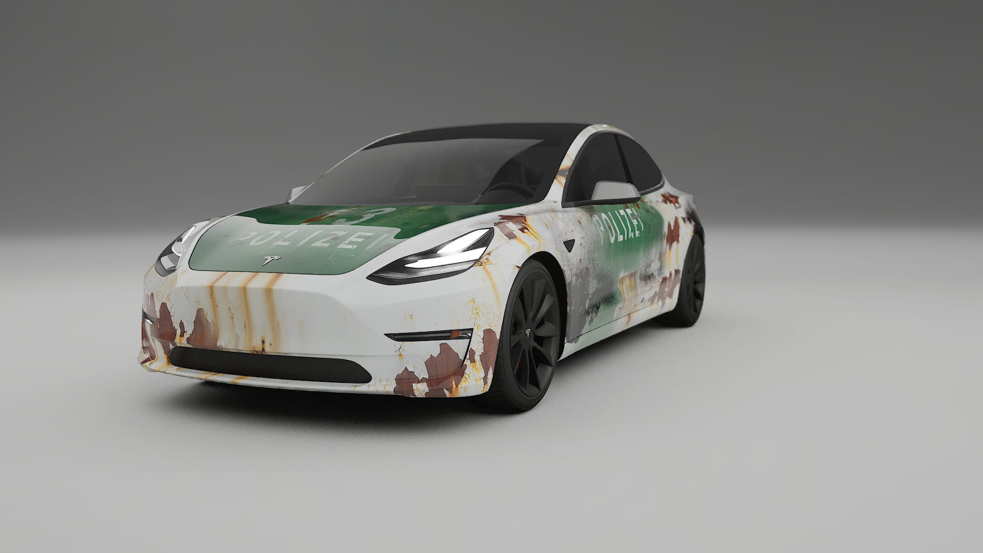 Tesla Model 3 COBRA 11 – Tervezett Wrap PPF készlet nyomtatható poliuretán fóliából