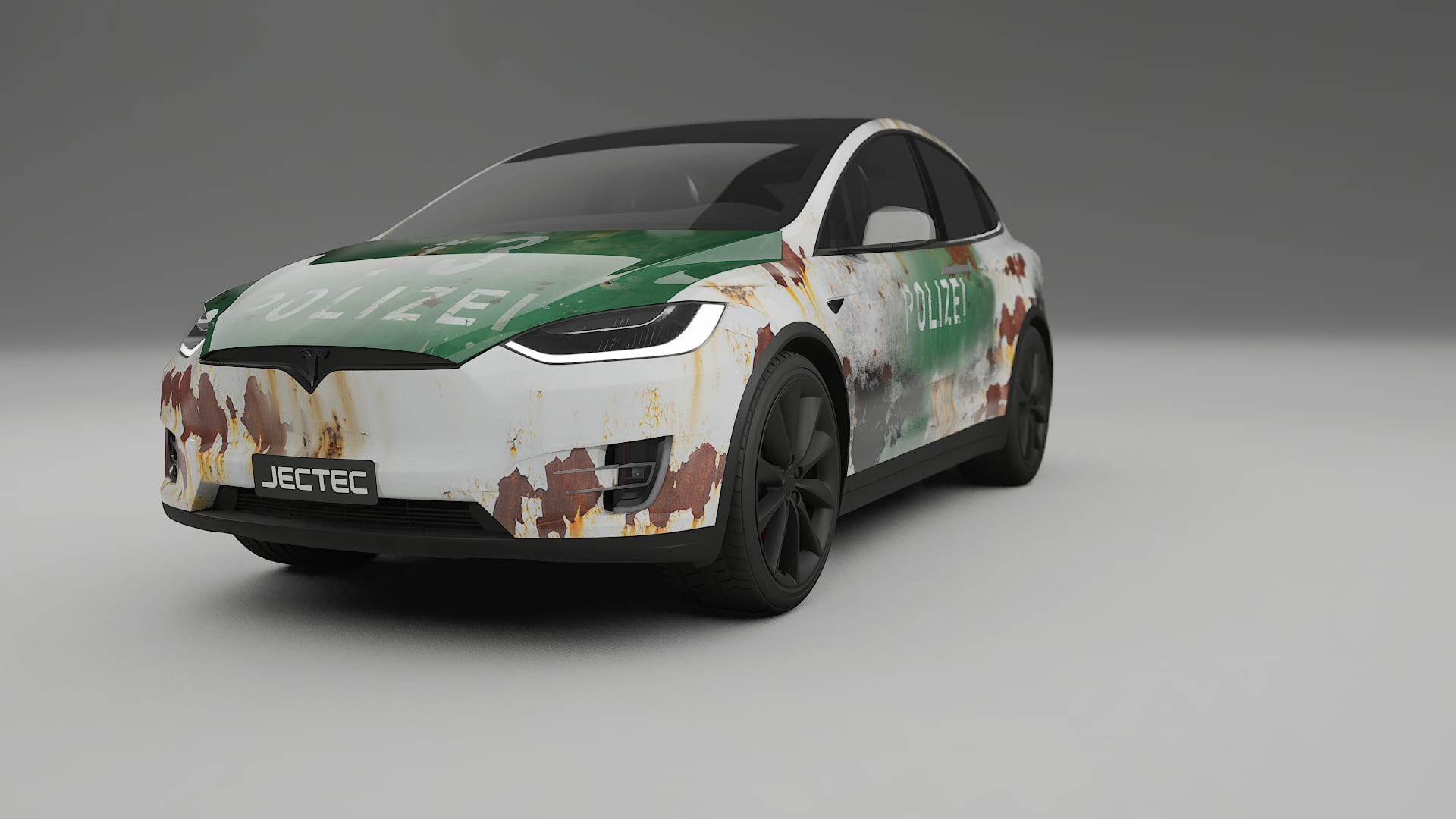 Tesla Model X COBRA 11 – Tervezett Wrap PPF készlet nyomtatható poliuretán fóliából