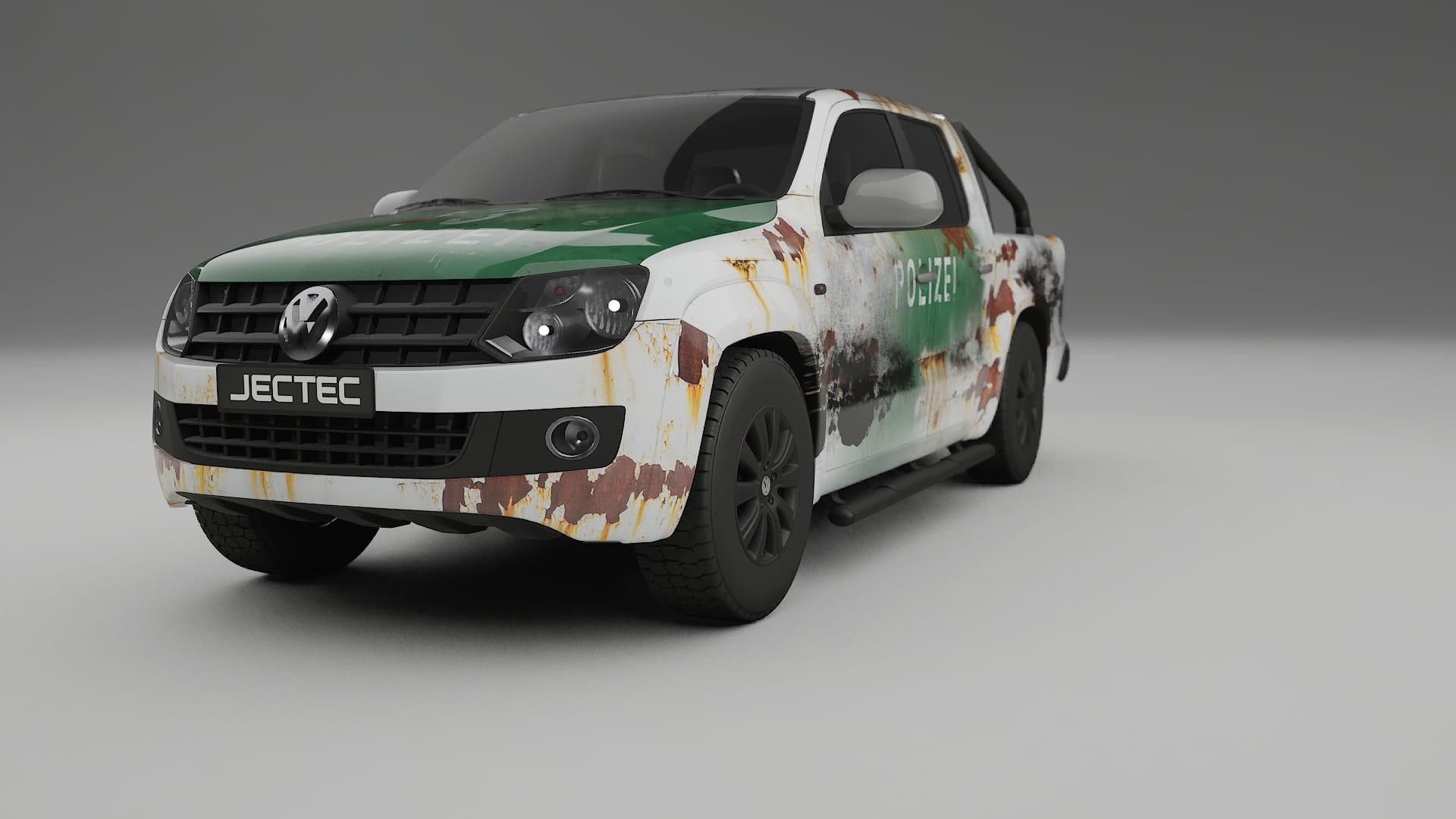 VW Amarok 2H COBRA 11 – Tervezett Wrap PPF készlet nyomtatható poliuretán fóliából