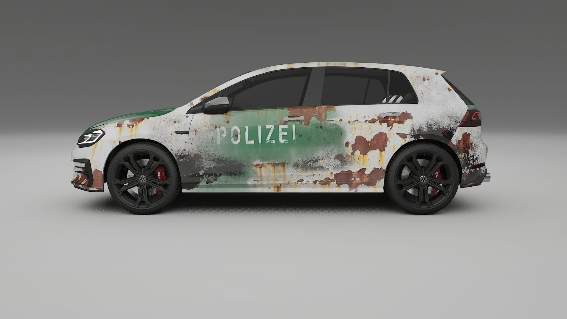 VW Golf Mk7 COBRA 11 – Tervezett Wrap PPF készlet nyomtatható poliuretán fóliából