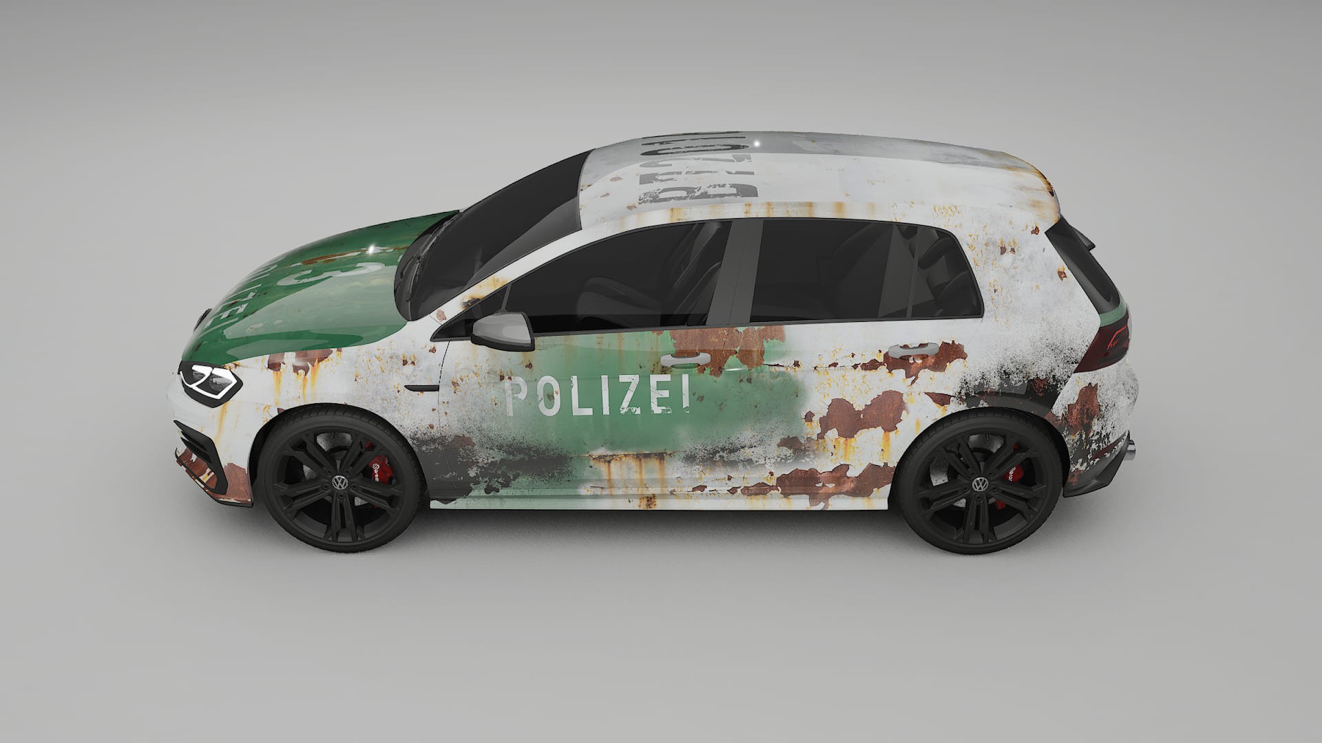 VW Golf Mk7 COBRA 11 – Tervezett Wrap PPF készlet nyomtatható poliuretán fóliából
