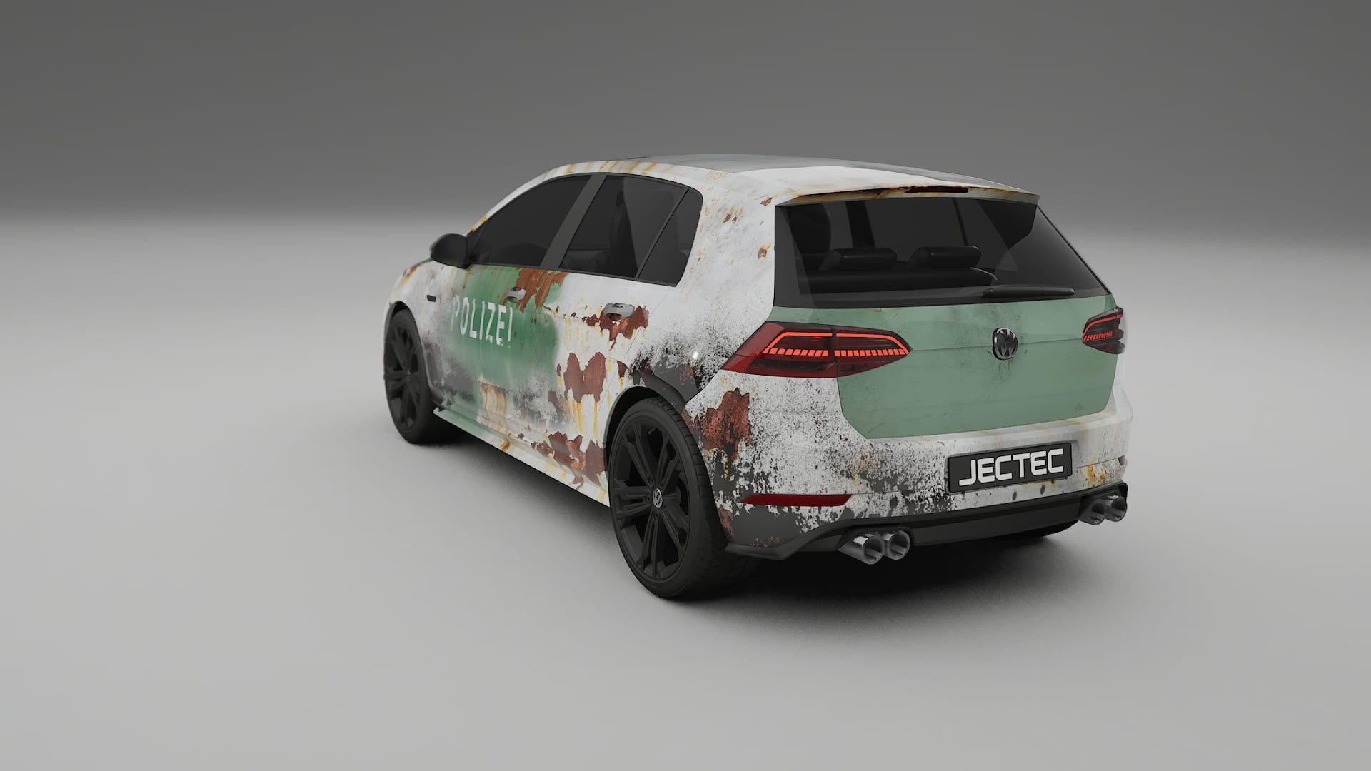 VW Golf Mk7 COBRA 11 – Tervezett Wrap PPF készlet nyomtatható poliuretán fóliából