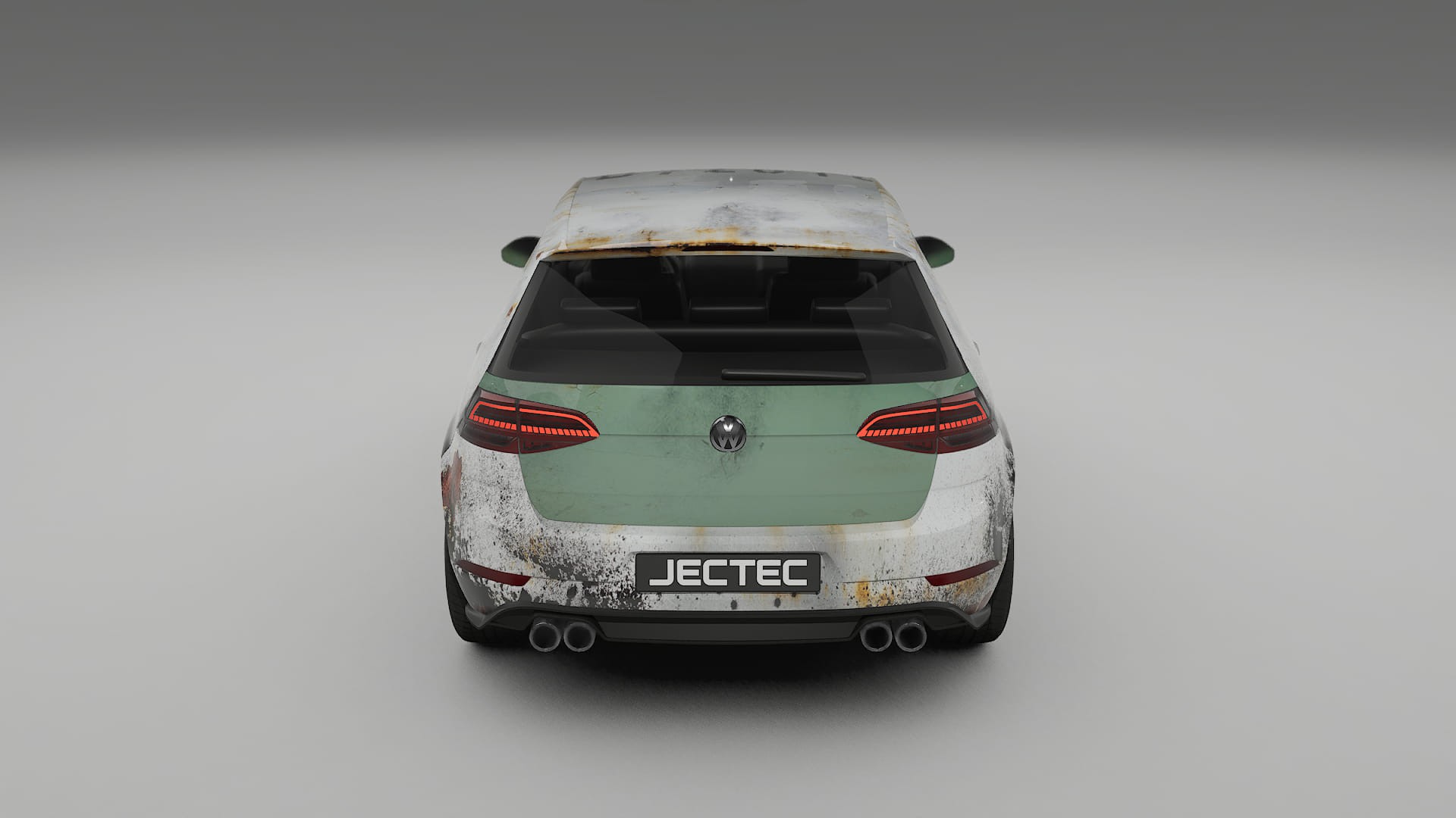 VW Golf Mk7 COBRA 11 – Tervezett Wrap PPF készlet nyomtatható poliuretán fóliából