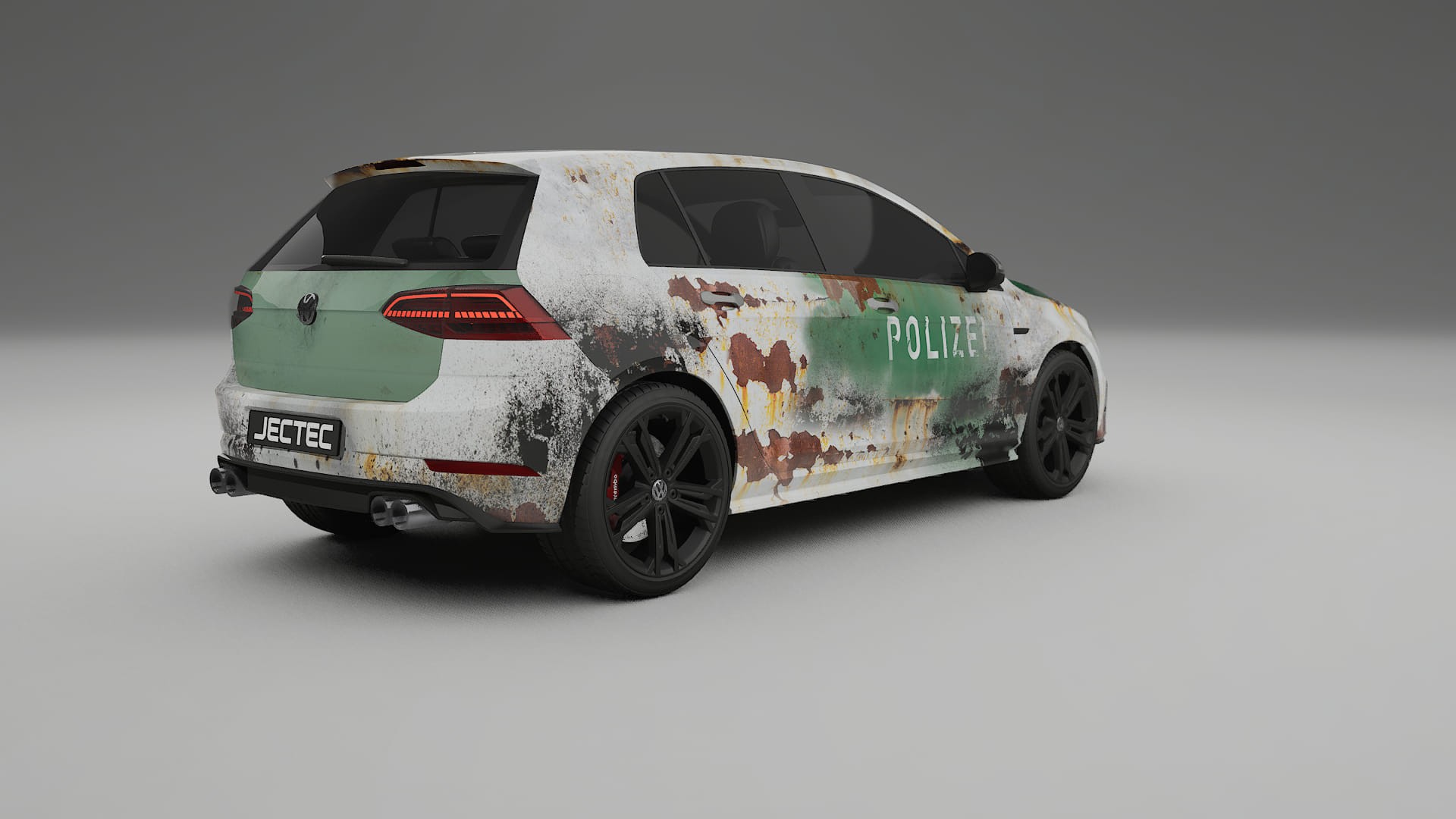 VW Golf Mk7 COBRA 11 – Tervezett Wrap PPF készlet nyomtatható poliuretán fóliából