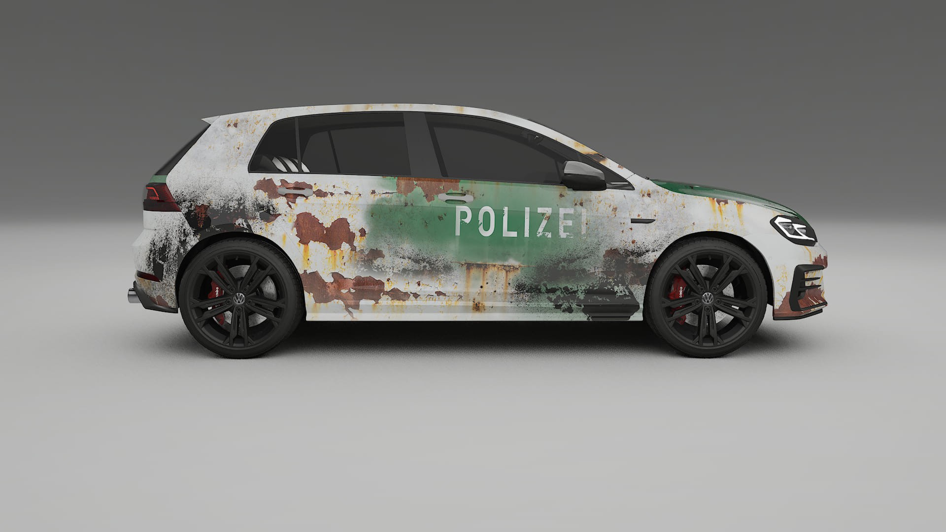 VW Golf Mk7 COBRA 11 – Tervezett Wrap PPF készlet nyomtatható poliuretán fóliából