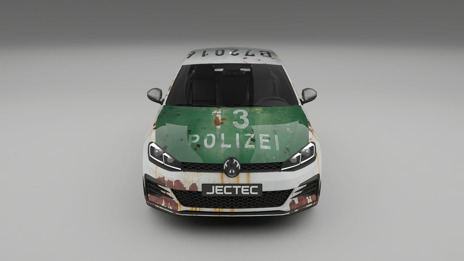 VW Golf Mk7 COBRA 11 – Tervezett Wrap PPF készlet nyomtatható poliuretán fóliából