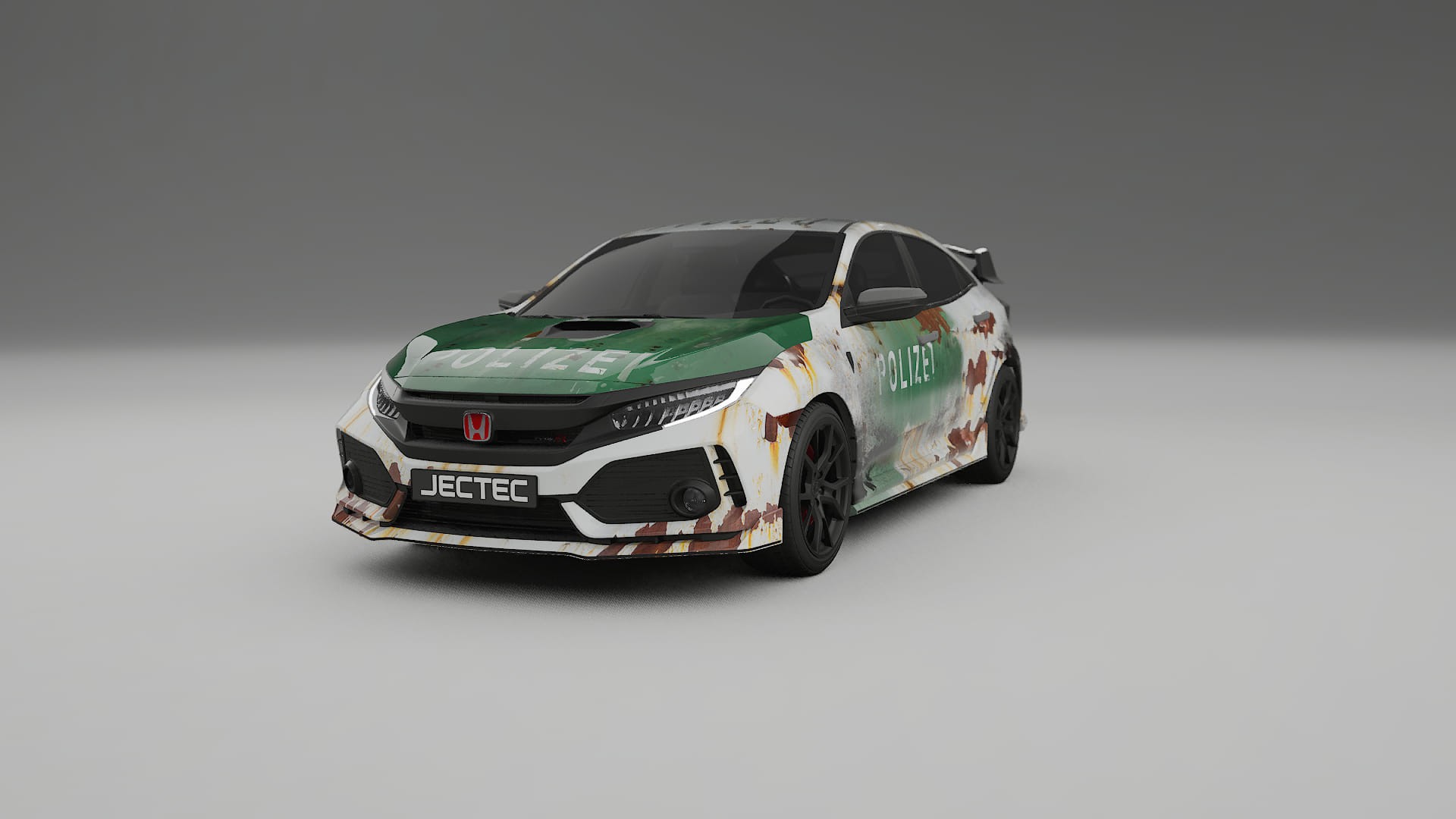 Honda Civic Type-R COBRA 11 – Tervezett Wrap PPF készlet nyomtatható poliuretán fóliából