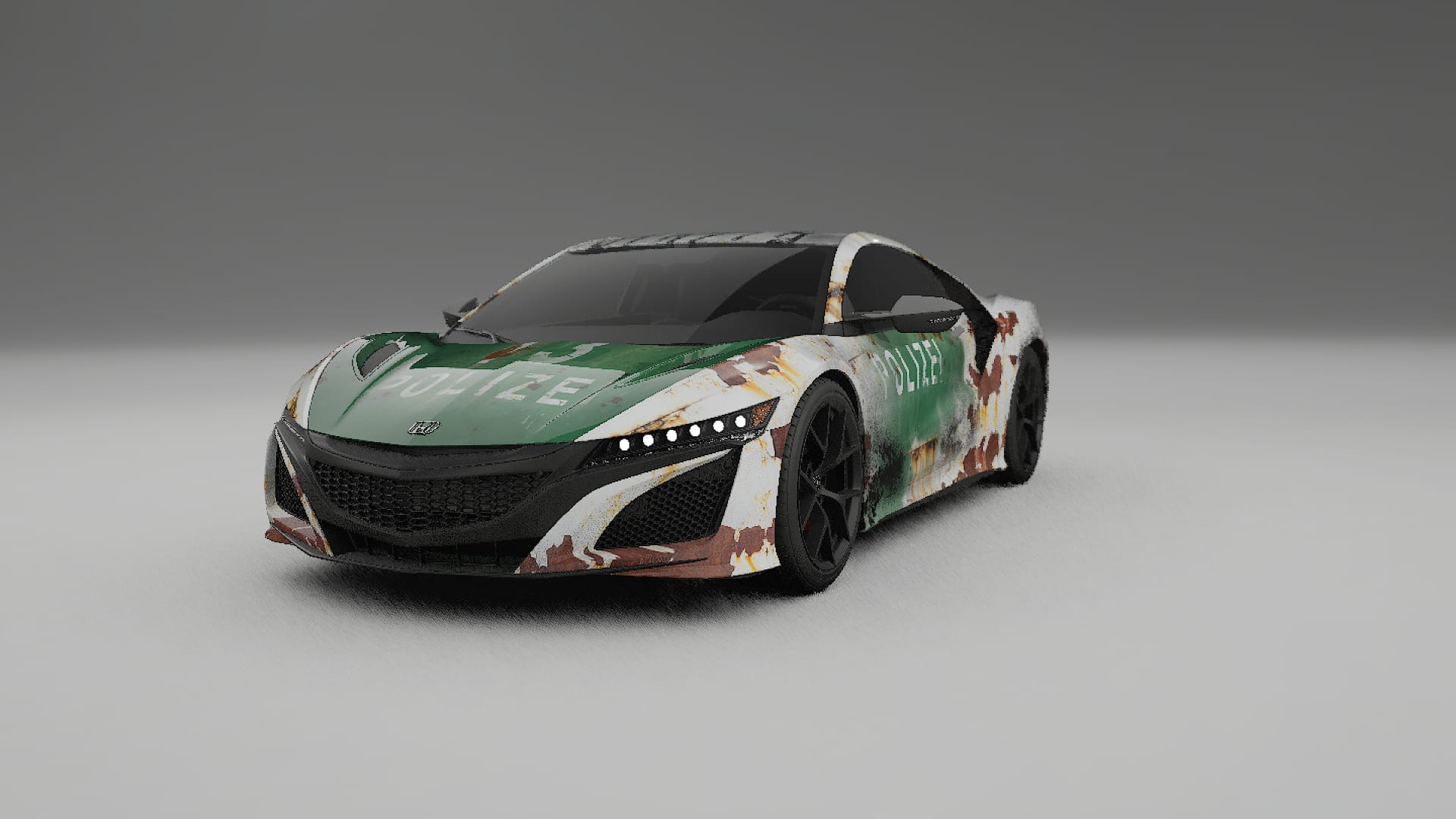 Honda NSX prefacelift pre-LCI COBRA 11 – Tervezett Wrap PPF készlet nyomtatható poliuretán fóliából