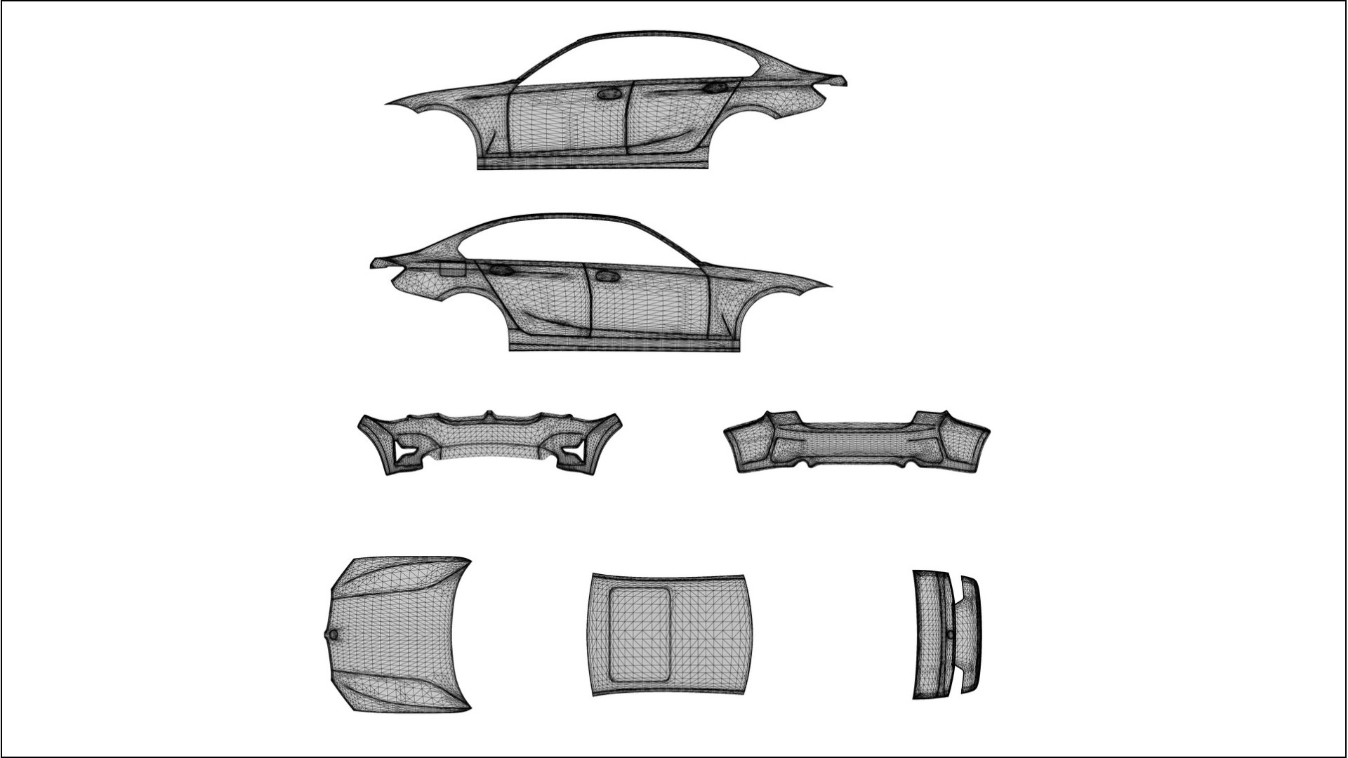 BMW 3 G20 prefacelift pre-LCI BARCELONA – Tervezett Wrap PPF készlet nyomtatható poliuretán fóliából 2
