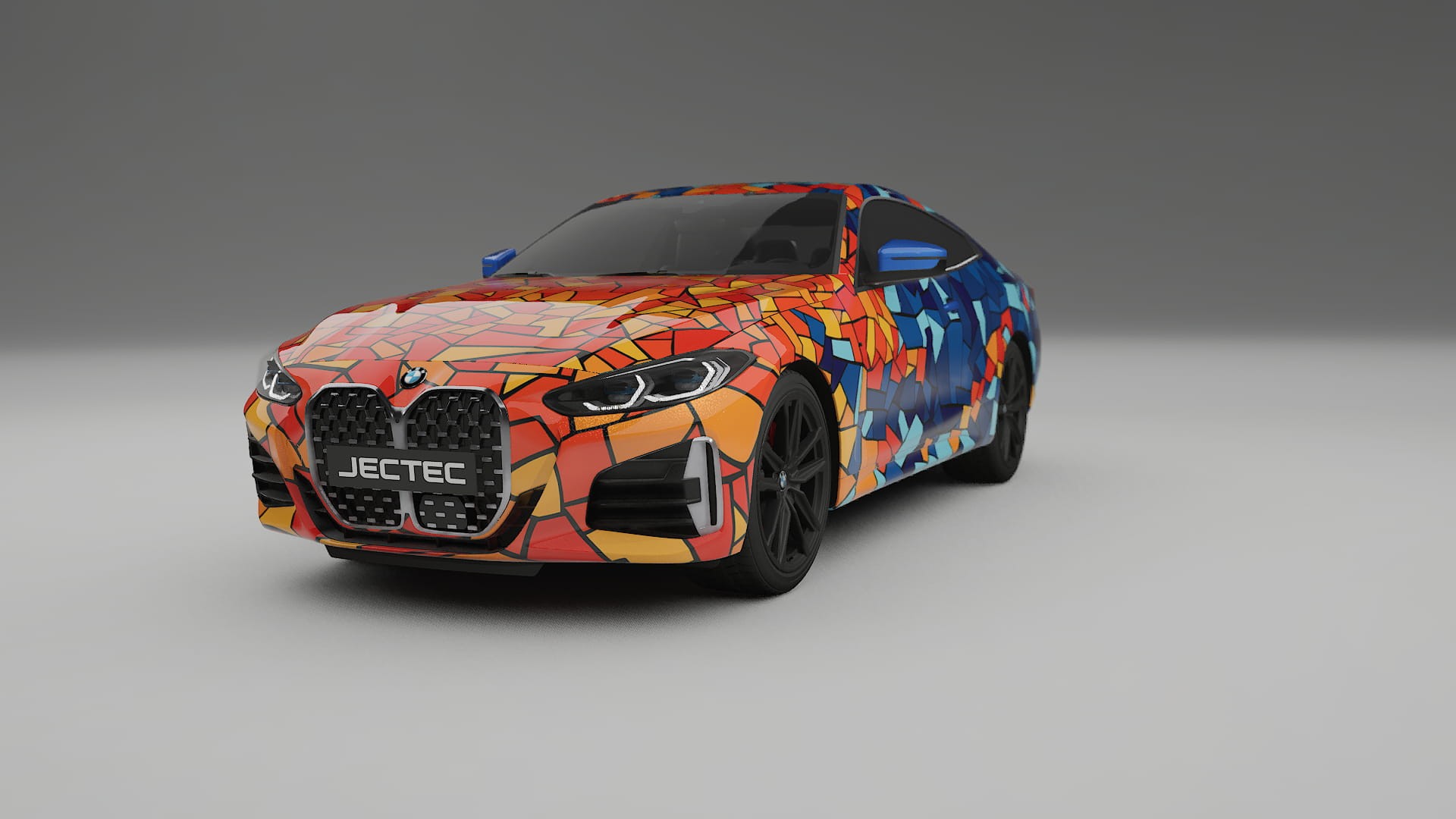BMW M440i G26 BARCELONA – Tervezett Wrap PPF készlet nyomtatható poliuretán fóliából