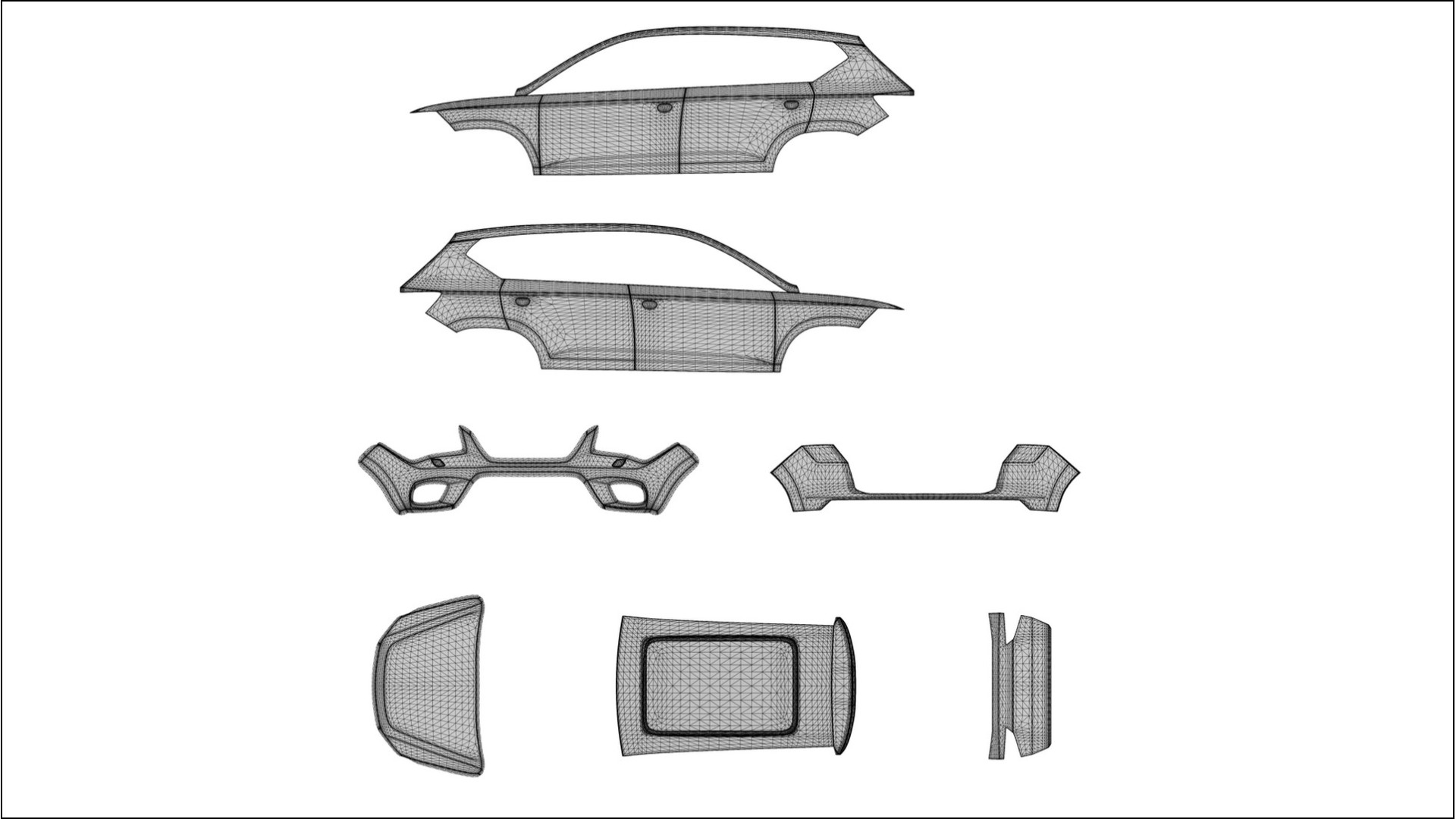 Seat Ateca KH7 BARCELONA – Tervezett Wrap PPF készlet nyomtatható poliuretán fóliából 2