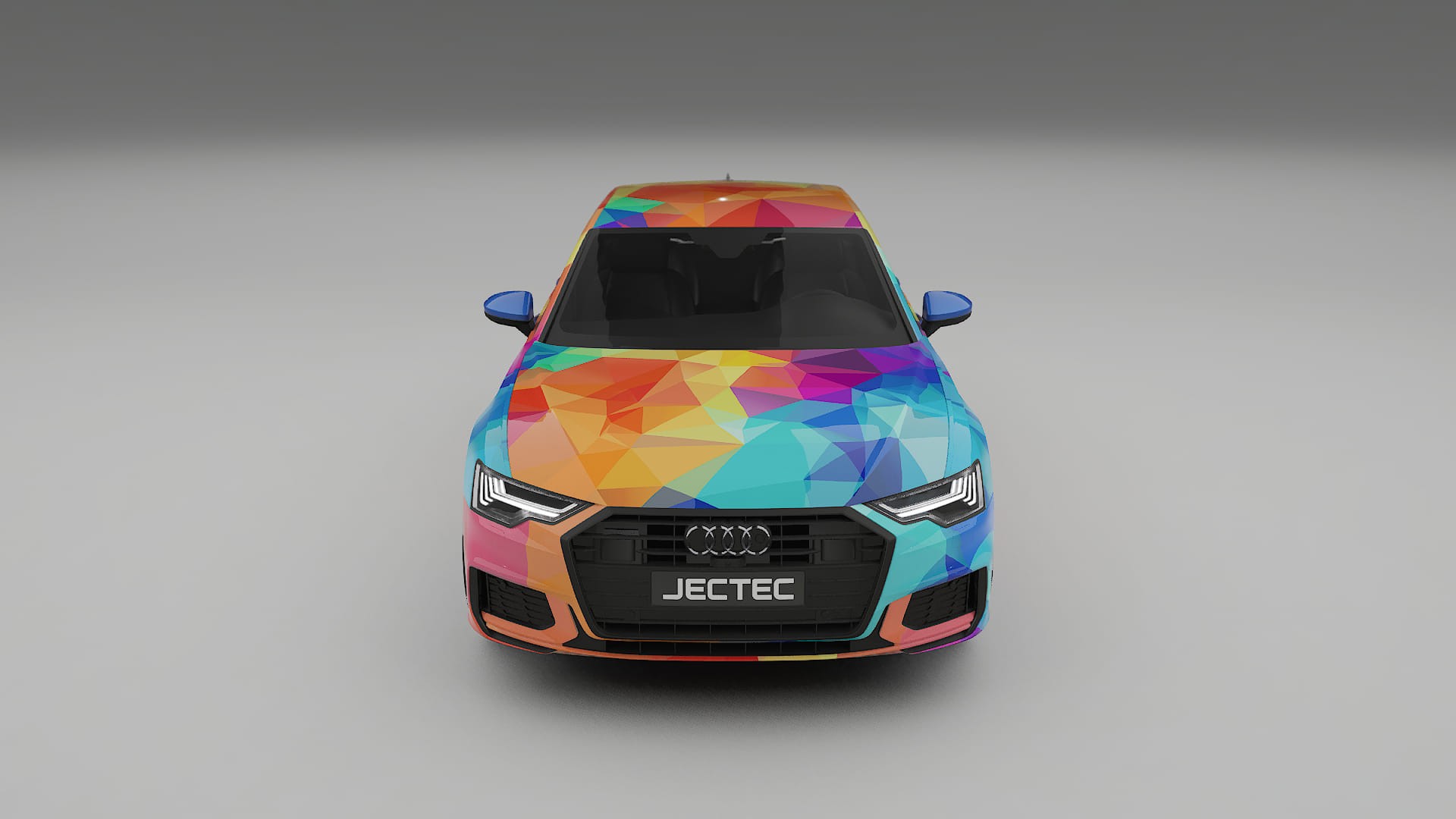 Audi A6 S-Line C8 VECTOR VIBE – Tervezett Wrap PPF készlet nyomtatható poliuretán fóliából