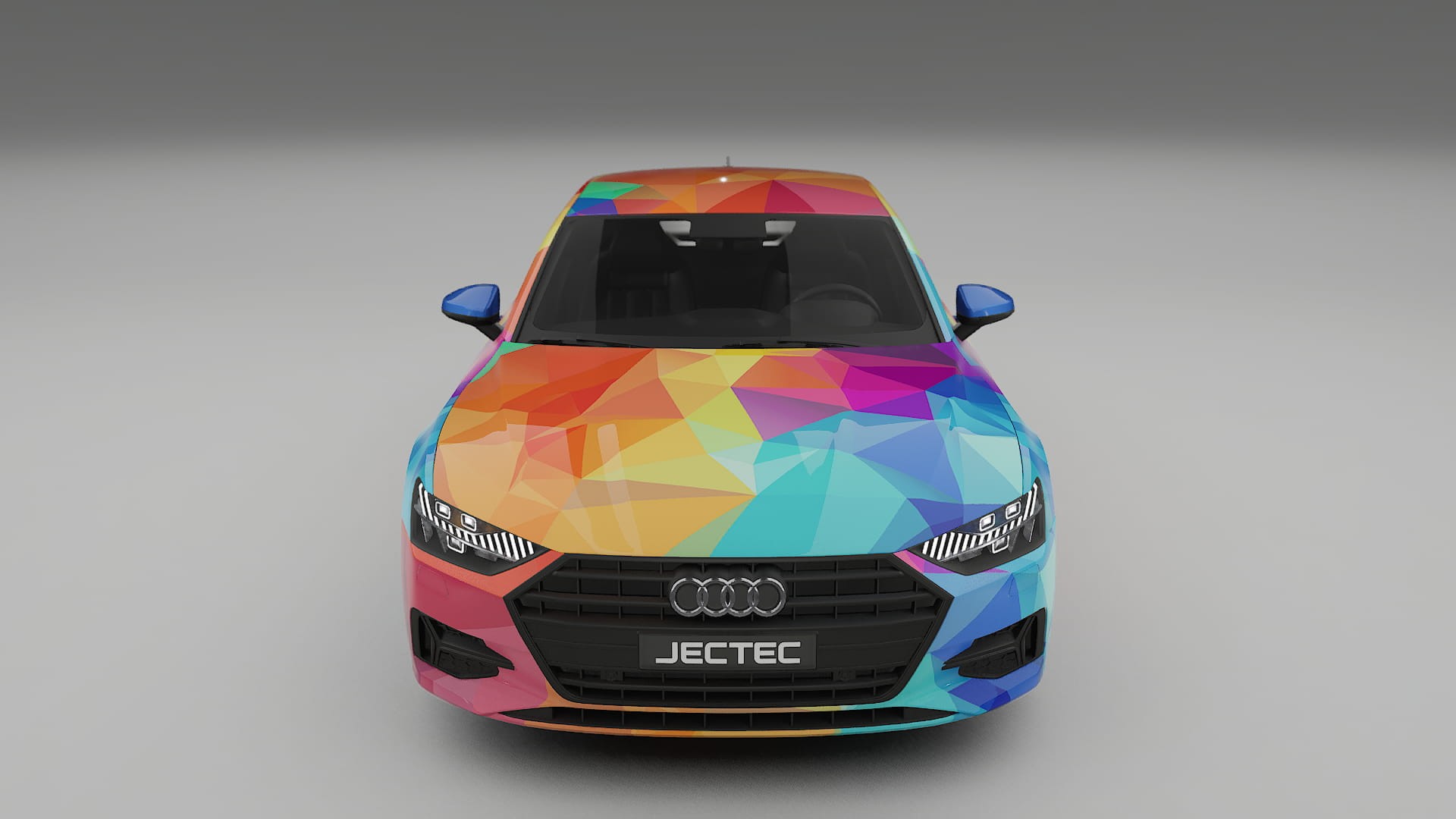 Audi A7 C8 Sportback prefacelift pre-LCI VECTOR VIBE – Tervezett Wrap PPF készlet nyomtatható poliuretán fóliából