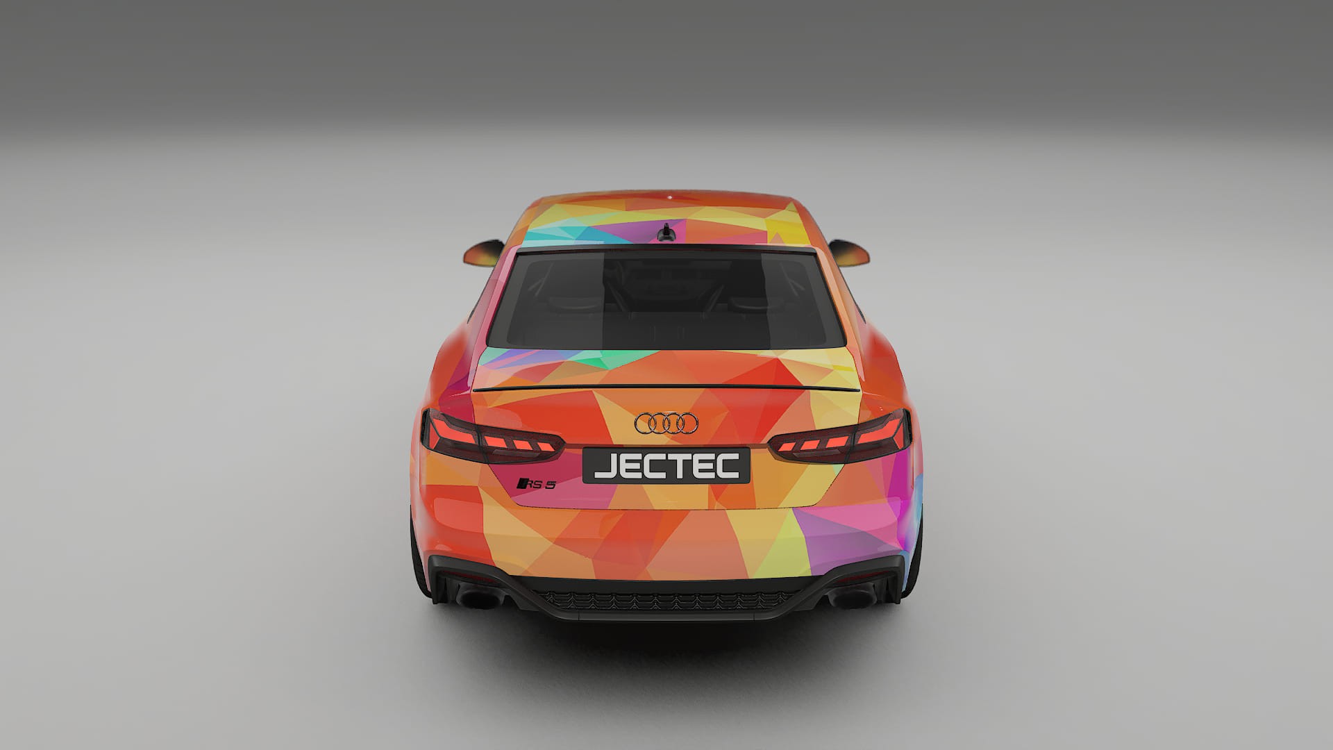 Audi RS5 Coupe B9 facelift pre-LCI VECTOR VIBE – Tervezett Wrap PPF készlet nyomtatható poliuretán fóliából