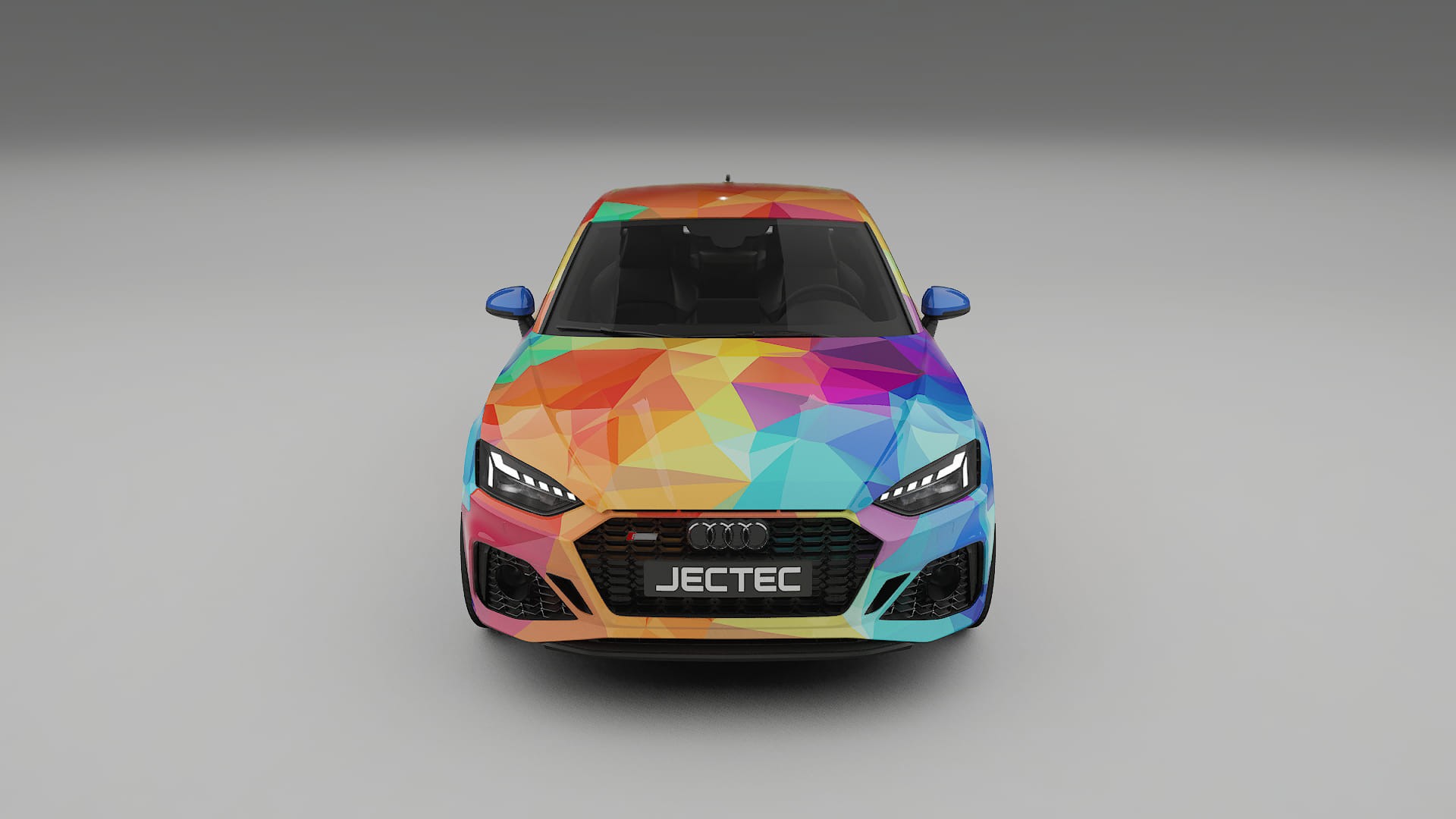 Audi RS5 Coupe B9 facelift pre-LCI VECTOR VIBE – Tervezett Wrap PPF készlet nyomtatható poliuretán fóliából