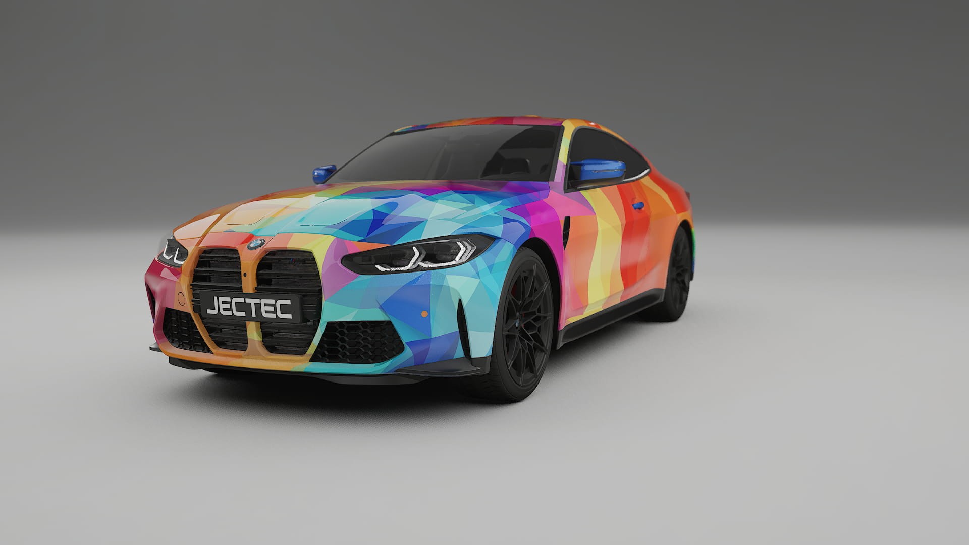 BMW M4 G82 VECTOR VIBE – Tervezett Wrap PPF készlet nyomtatható poliuretán fóliából