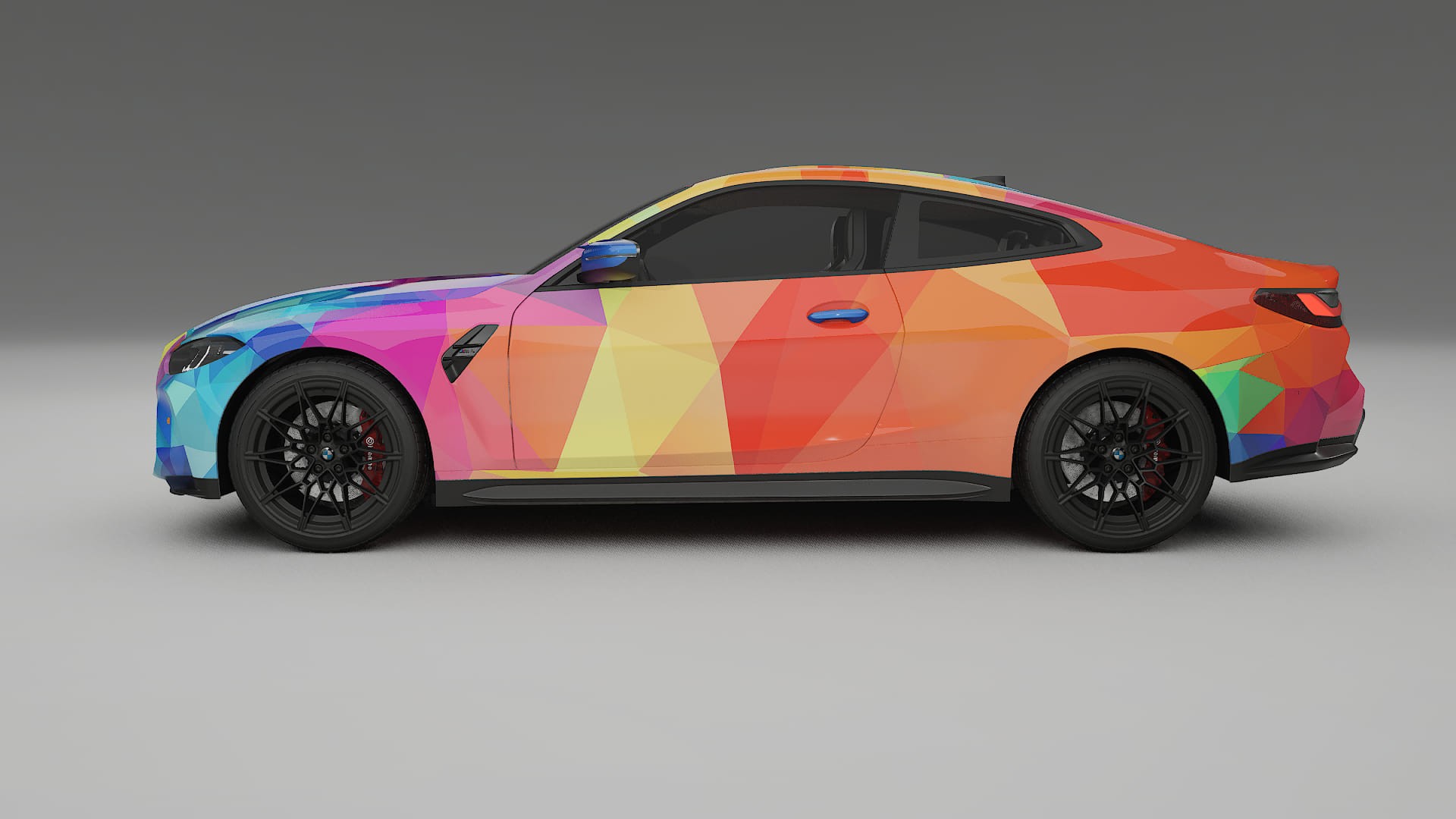 BMW M4 G82 VECTOR VIBE – Tervezett Wrap PPF készlet nyomtatható poliuretán fóliából