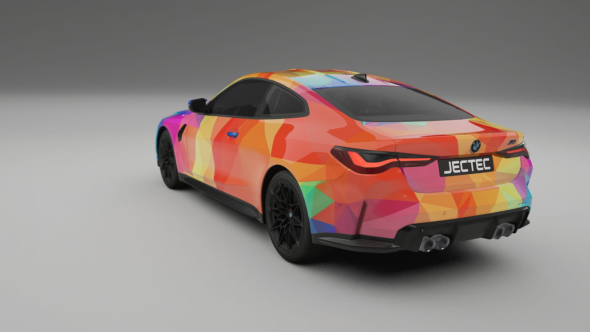 BMW M4 G82 VECTOR VIBE – Tervezett Wrap PPF készlet nyomtatható poliuretán fóliából