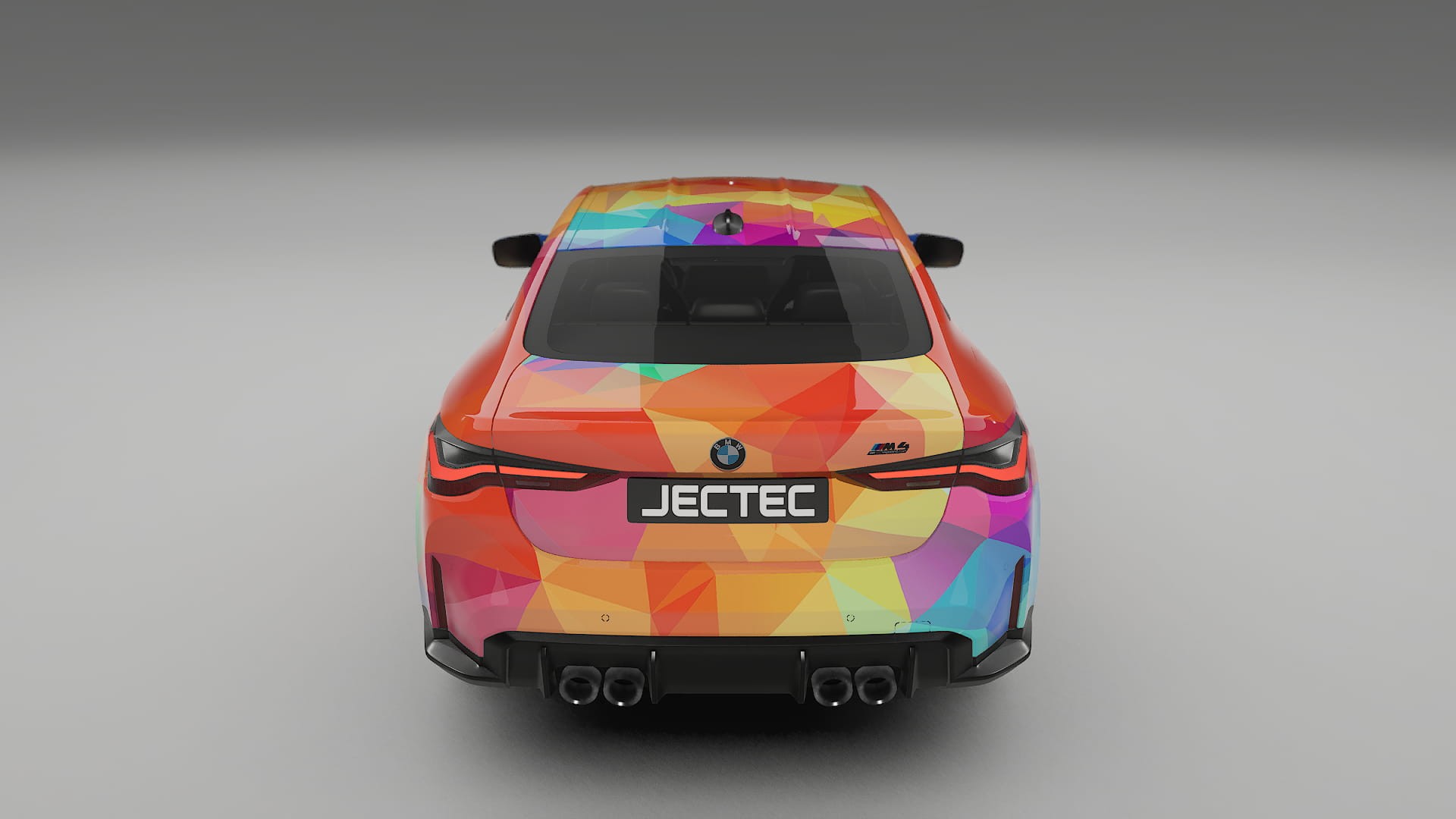 BMW M4 G82 VECTOR VIBE – Tervezett Wrap PPF készlet nyomtatható poliuretán fóliából