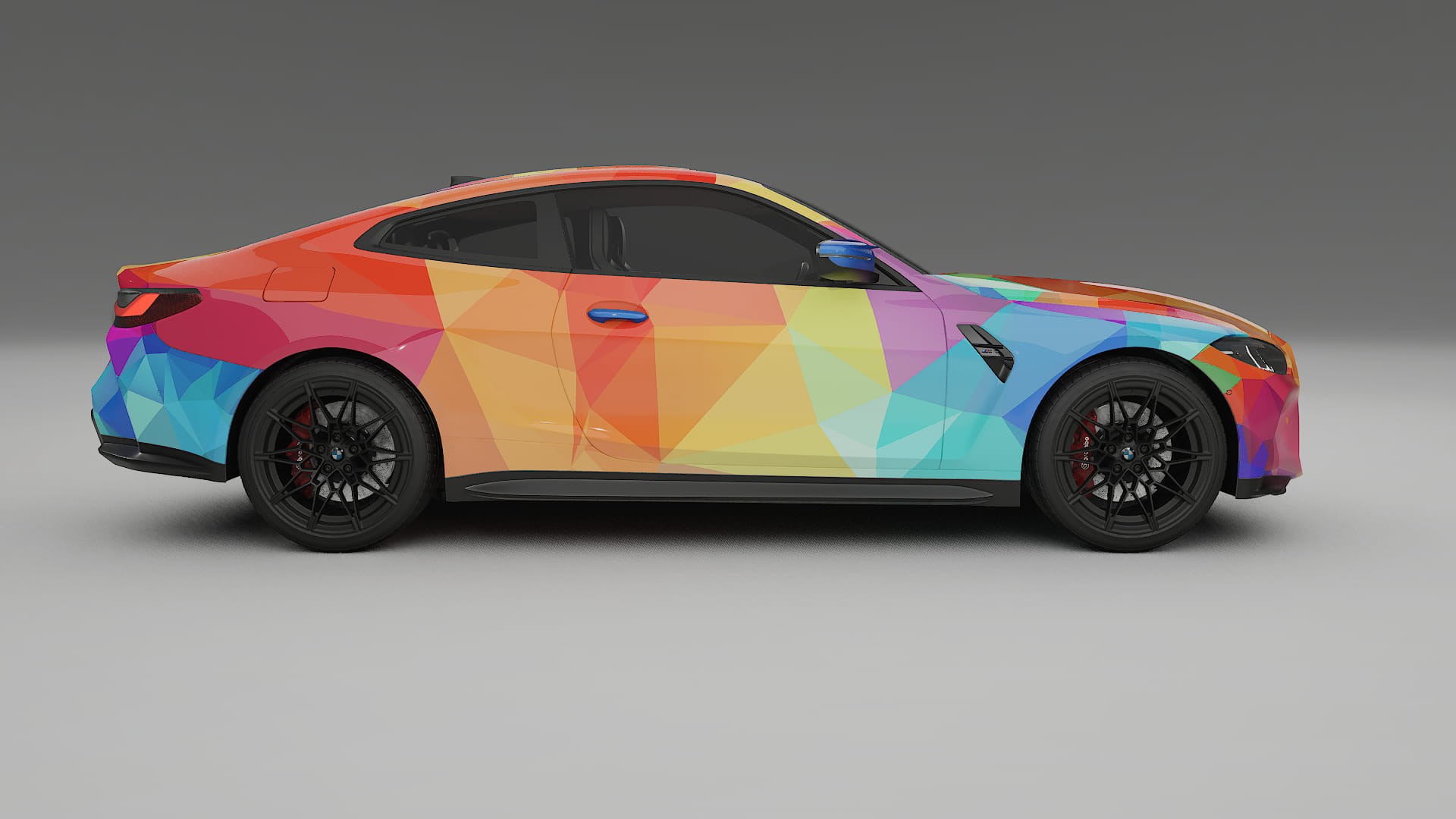 BMW M4 G82 VECTOR VIBE – Tervezett Wrap PPF készlet nyomtatható poliuretán fóliából
