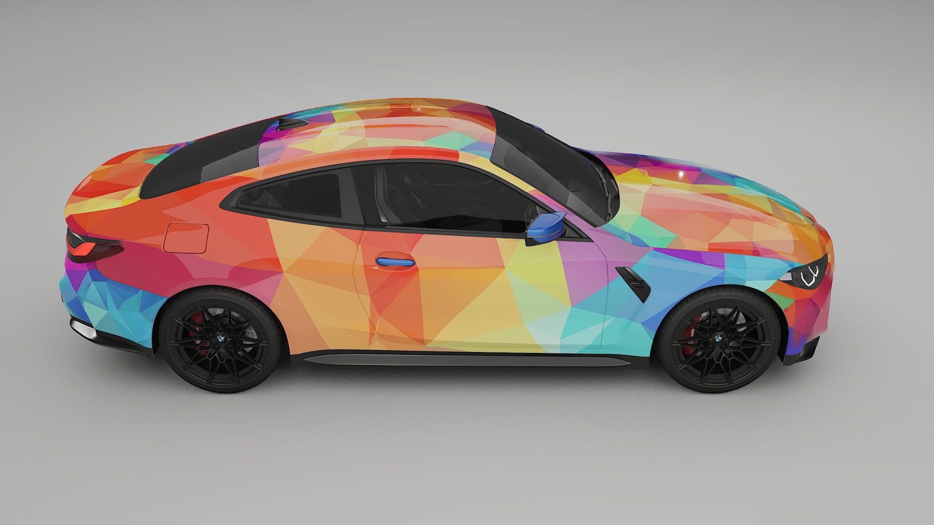BMW M4 G82 VECTOR VIBE – Tervezett Wrap PPF készlet nyomtatható poliuretán fóliából