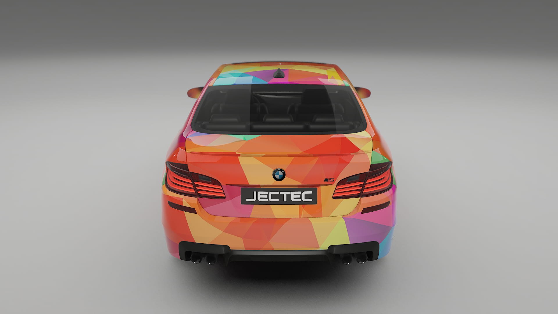 BMW M5 F10 VECTOR VIBE – Tervezett Wrap PPF készlet nyomtatható poliuretán fóliából