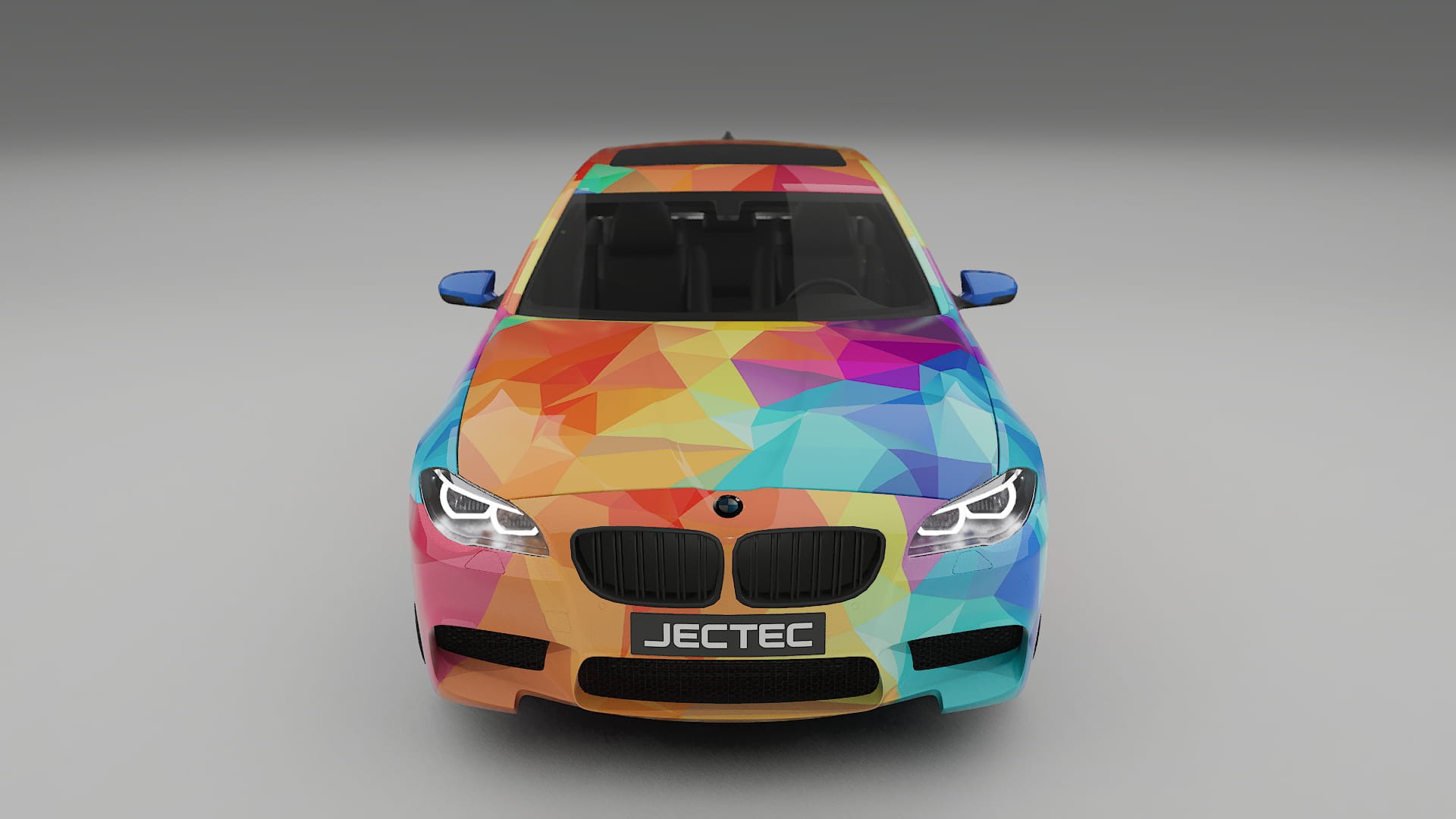BMW M5 F10 VECTOR VIBE – Tervezett Wrap PPF készlet nyomtatható poliuretán fóliából