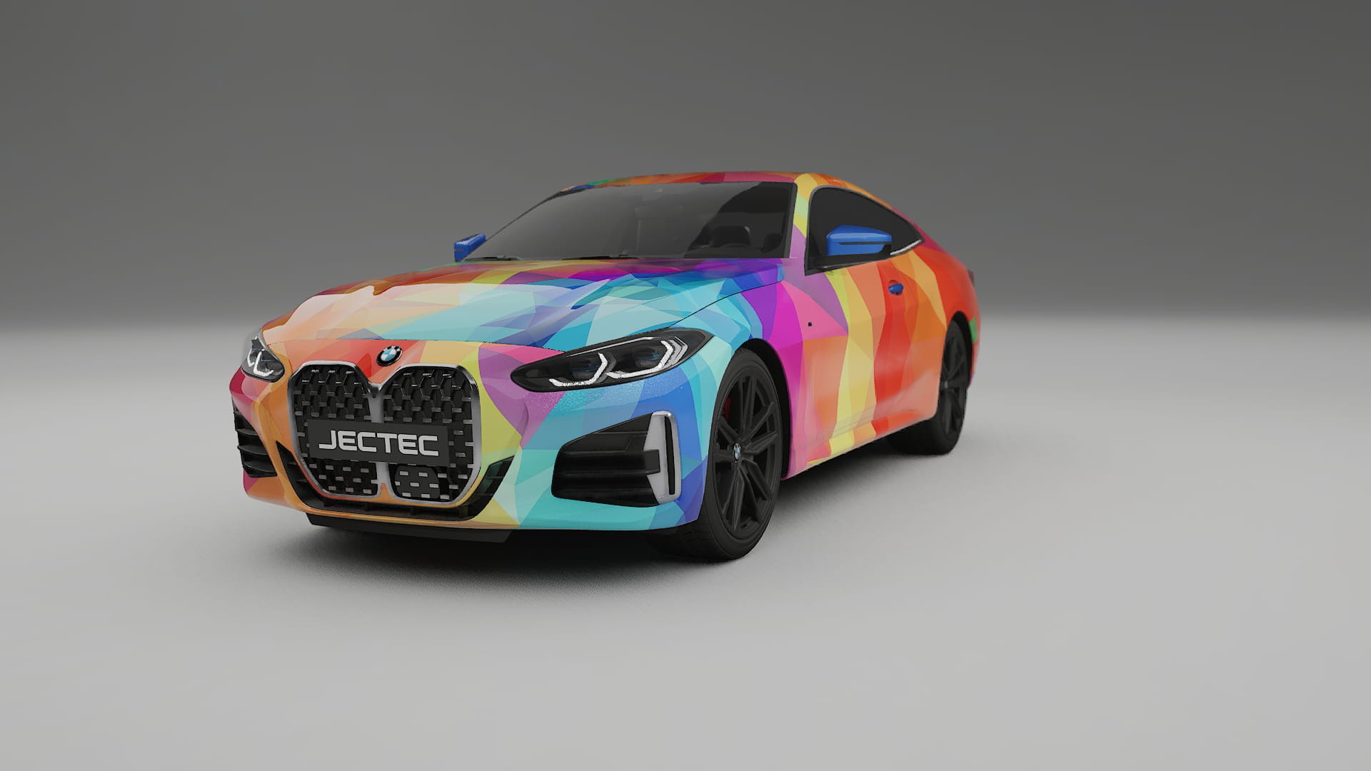 BMW M440i G26 VECTOR VIBE – Tervezett Wrap PPF készlet nyomtatható poliuretán fóliából